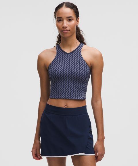 Lululemon Cropped V-Neck Tennis Tank Top *Medium Support, B/C Cup