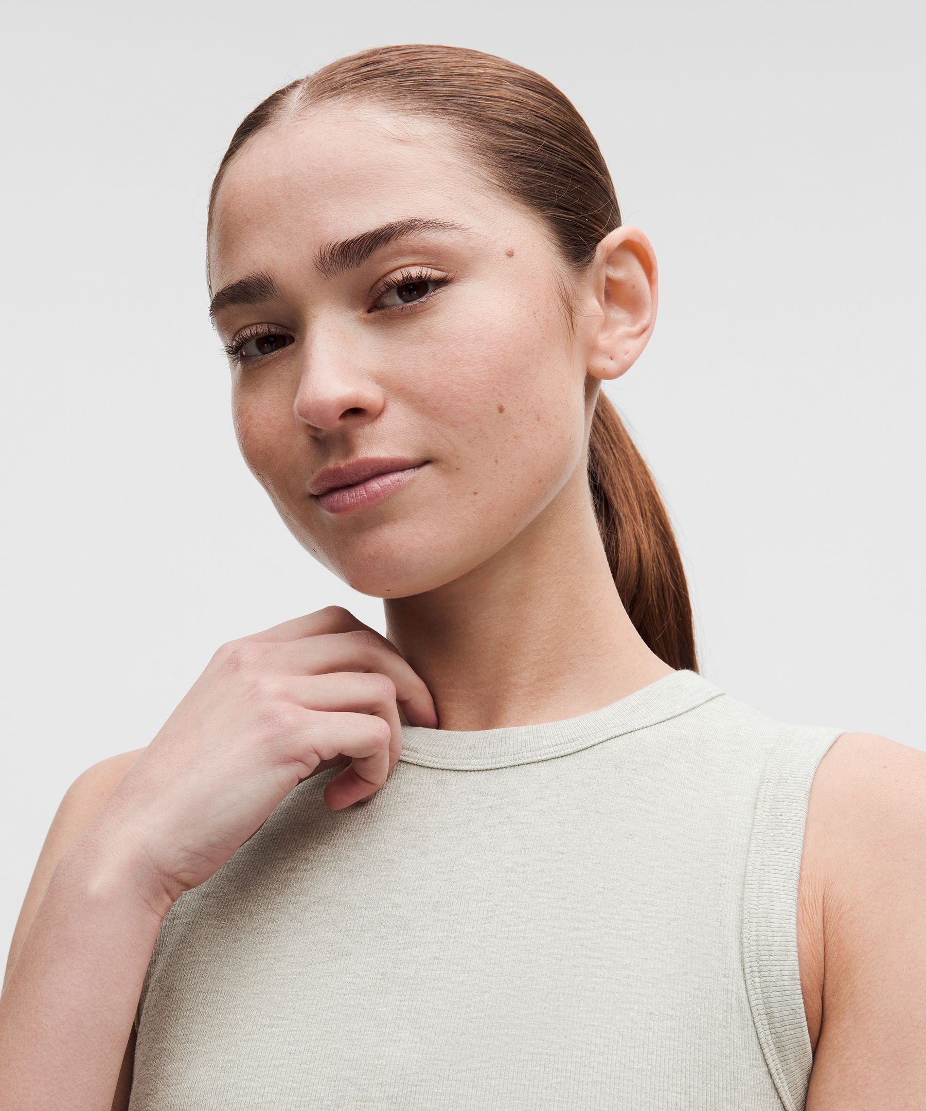 Hold Tight Crewneck Tank Top *Waist Length