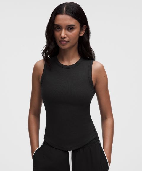 Женский топ Lululemon Hold Tight с круглым вырезом