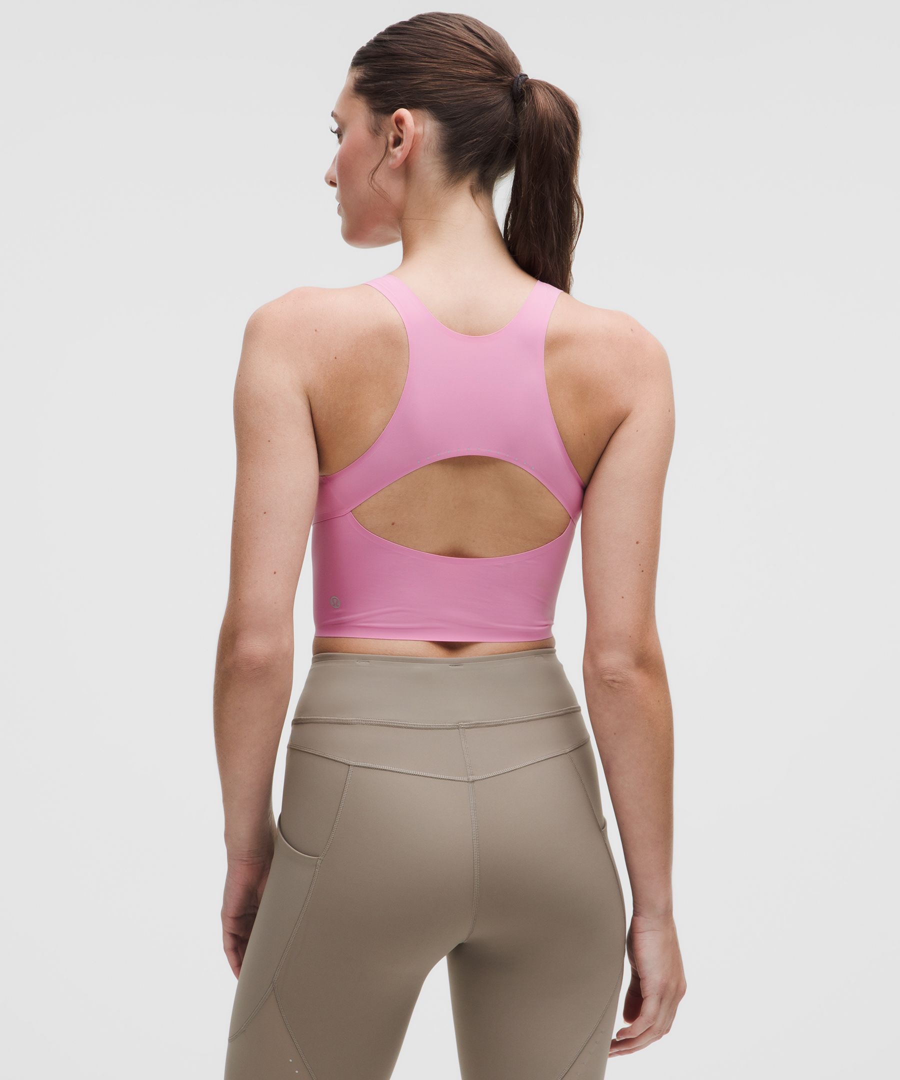 Lululemon Fast And Free Tank Top In Pink
