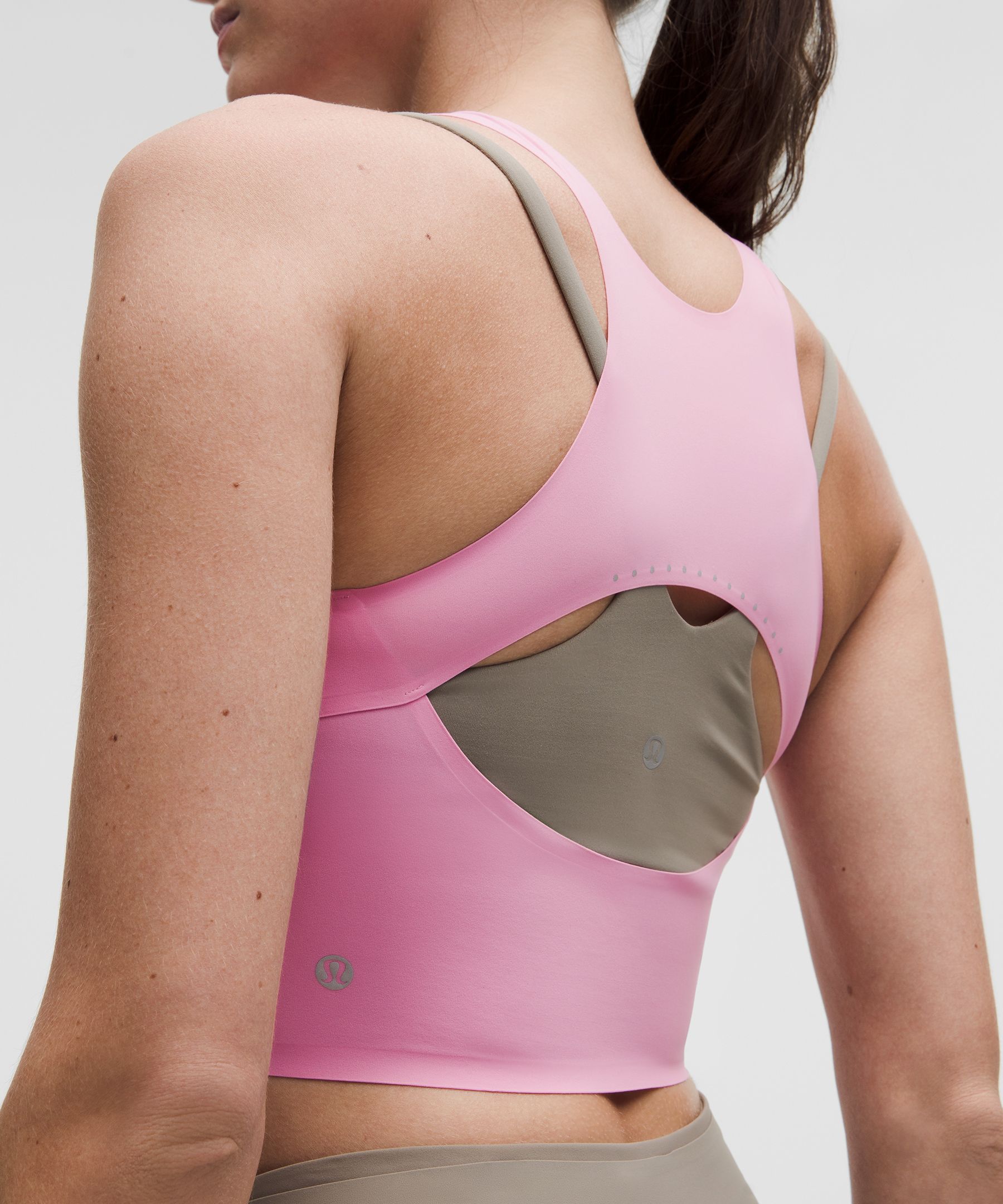 Lululemon Fast And Free Tank Top In Pink