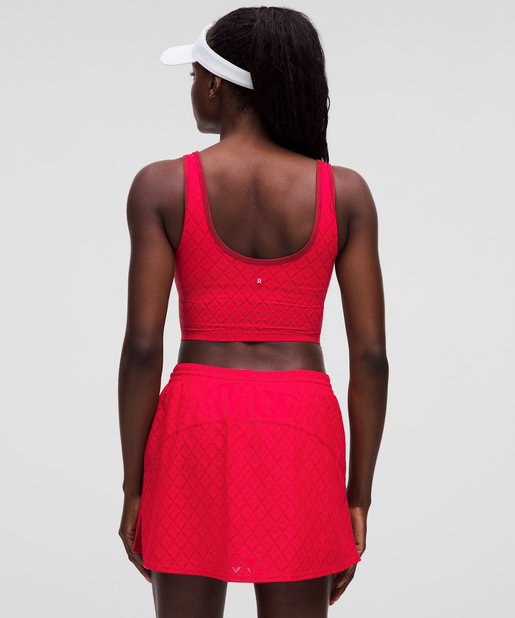 Lululemon Textured Mesh Tennis Tank Top