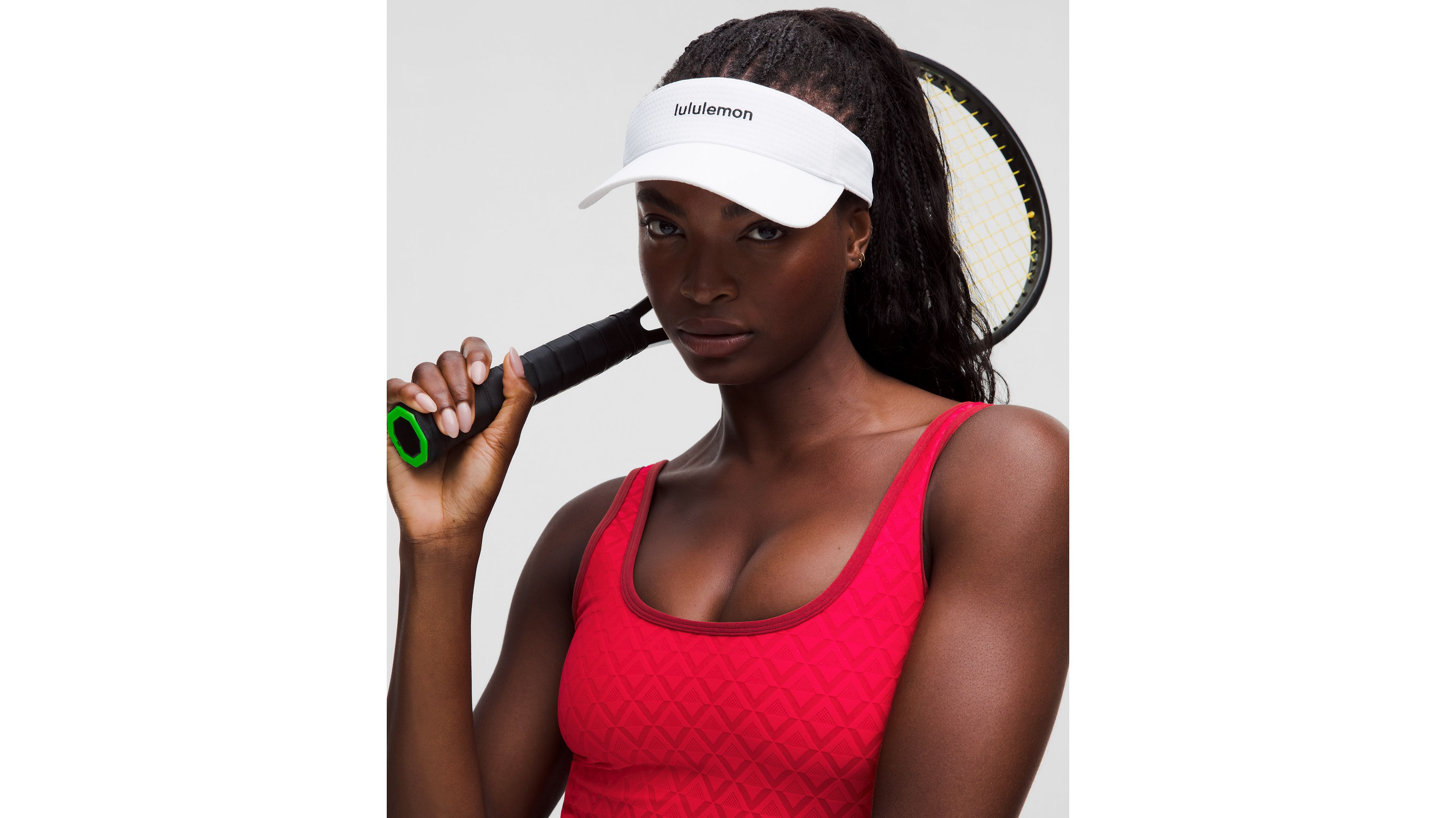 Textured Mesh Tennis Tank Top *Medium Support, B/C Cup