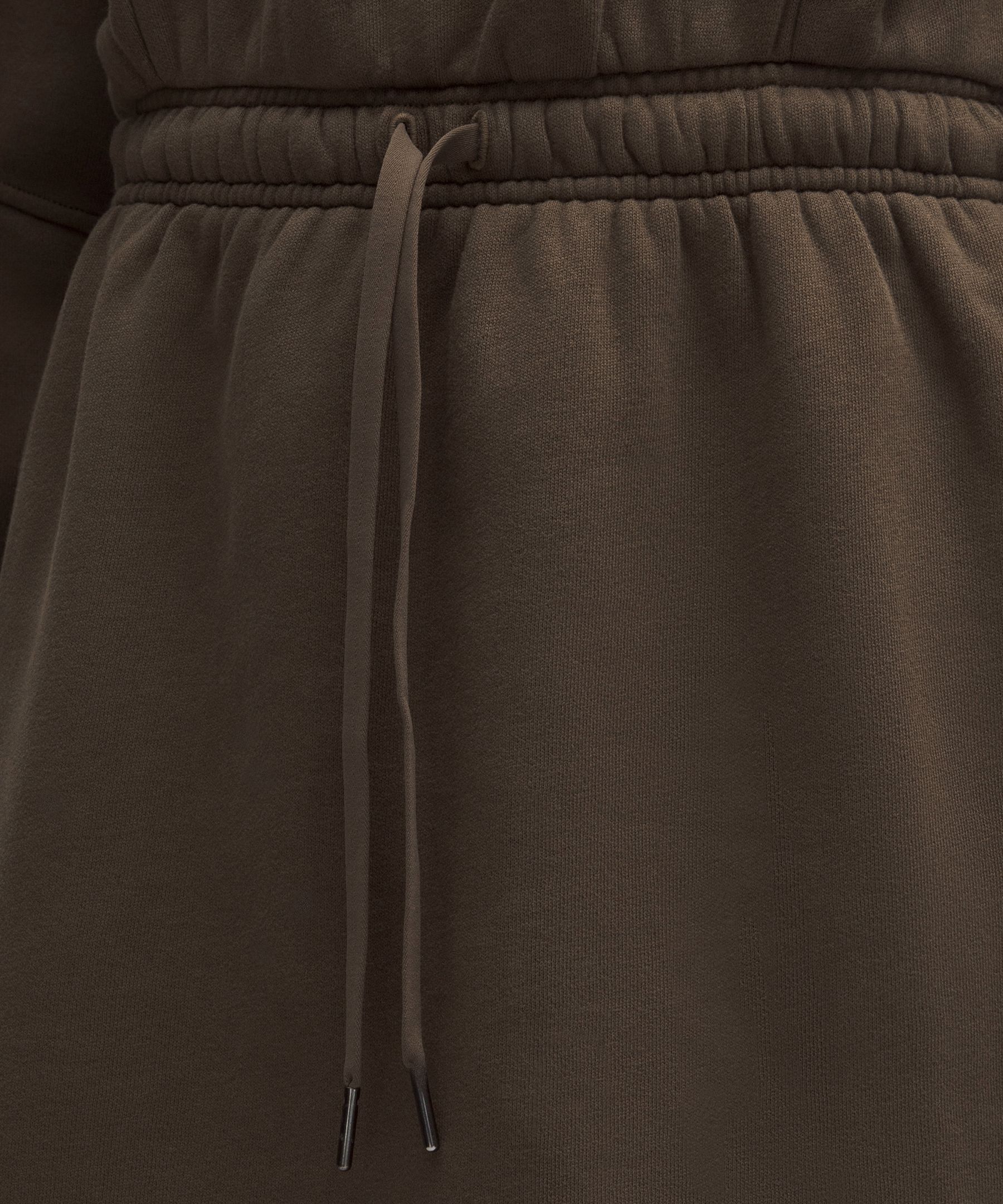 Scuba Cinch-Waist Mini Dress
