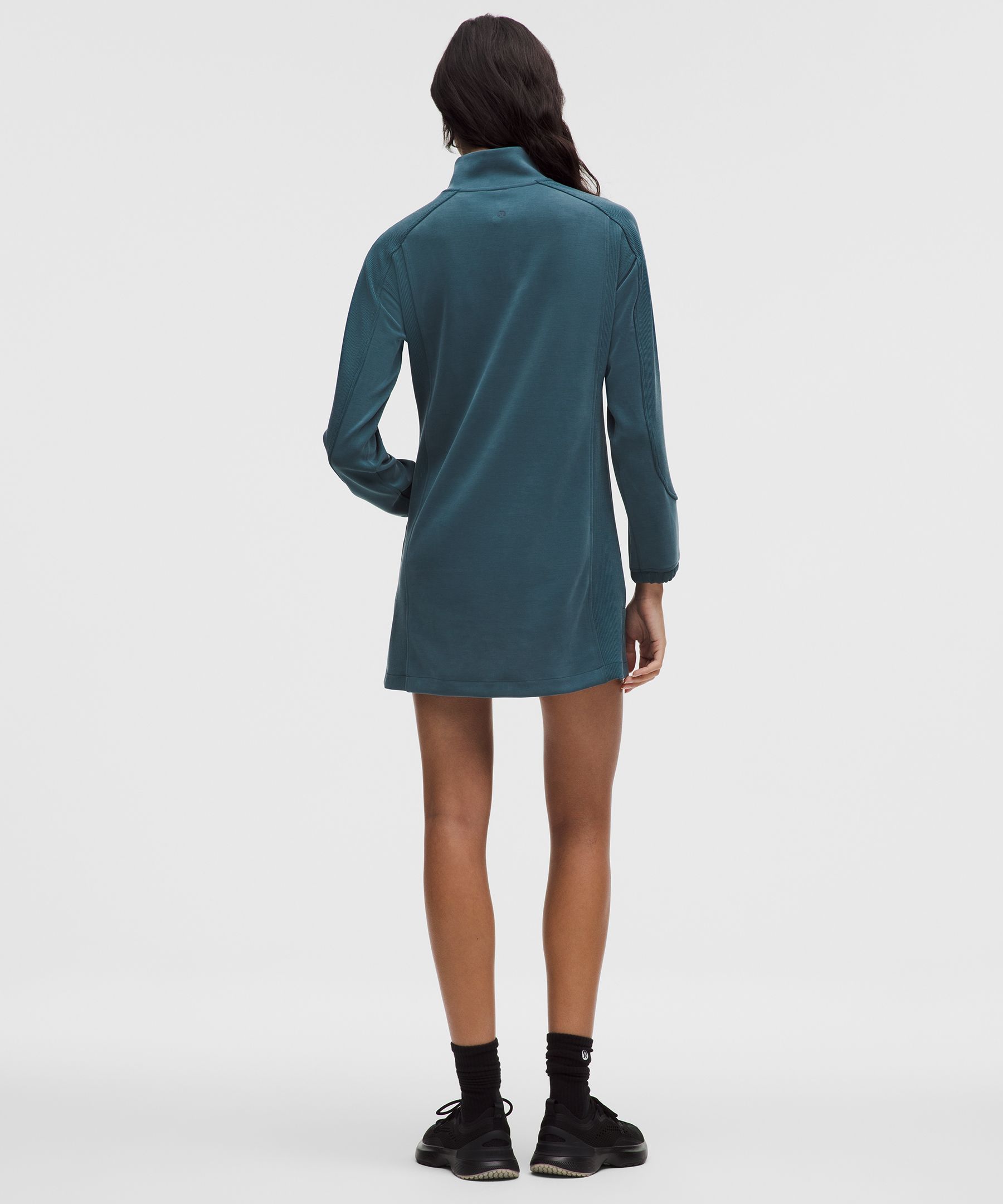 Lululemon Softstreme Half-zip Mini Dress