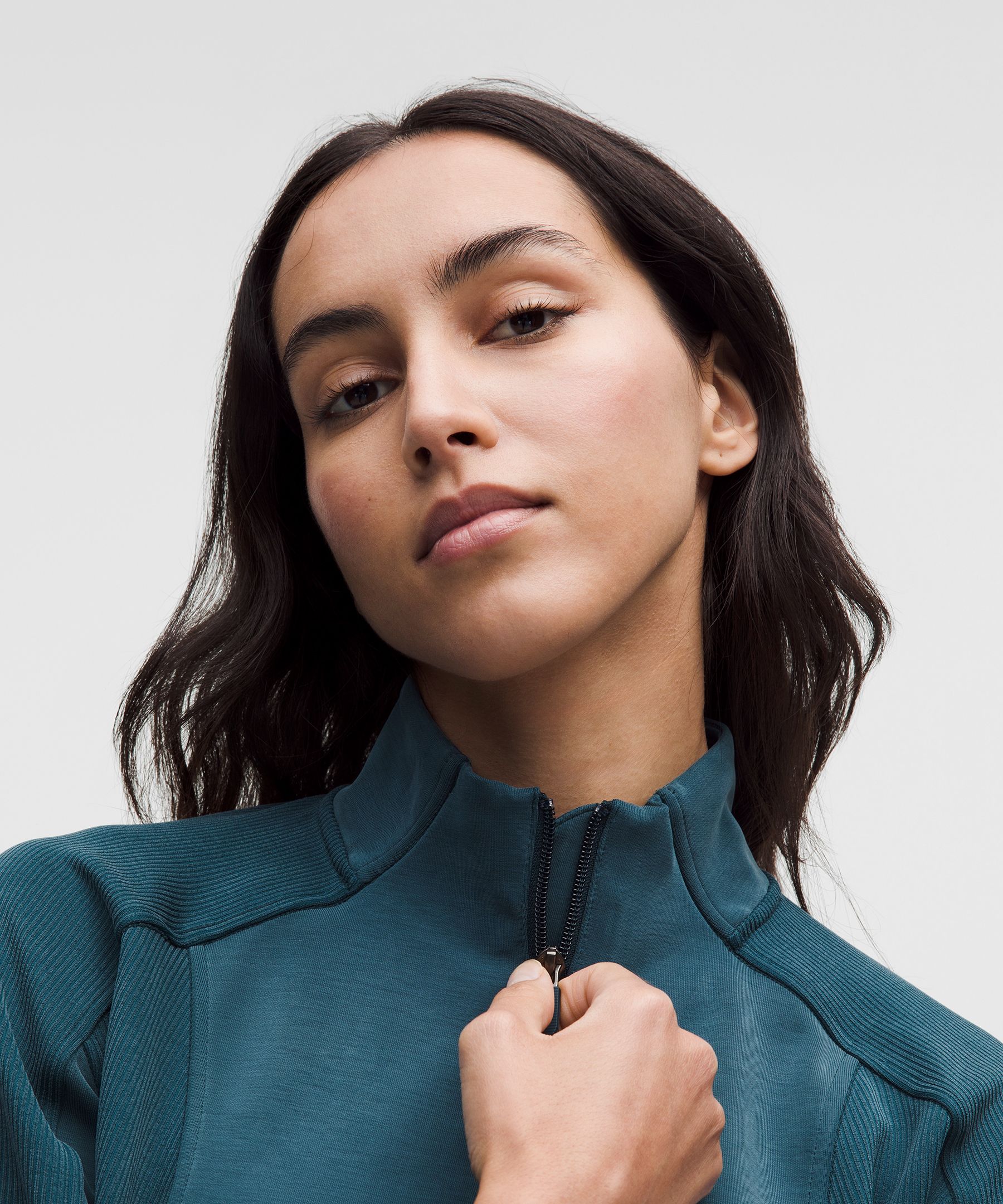 Lululemon Softstreme Half-zip Mini Dress