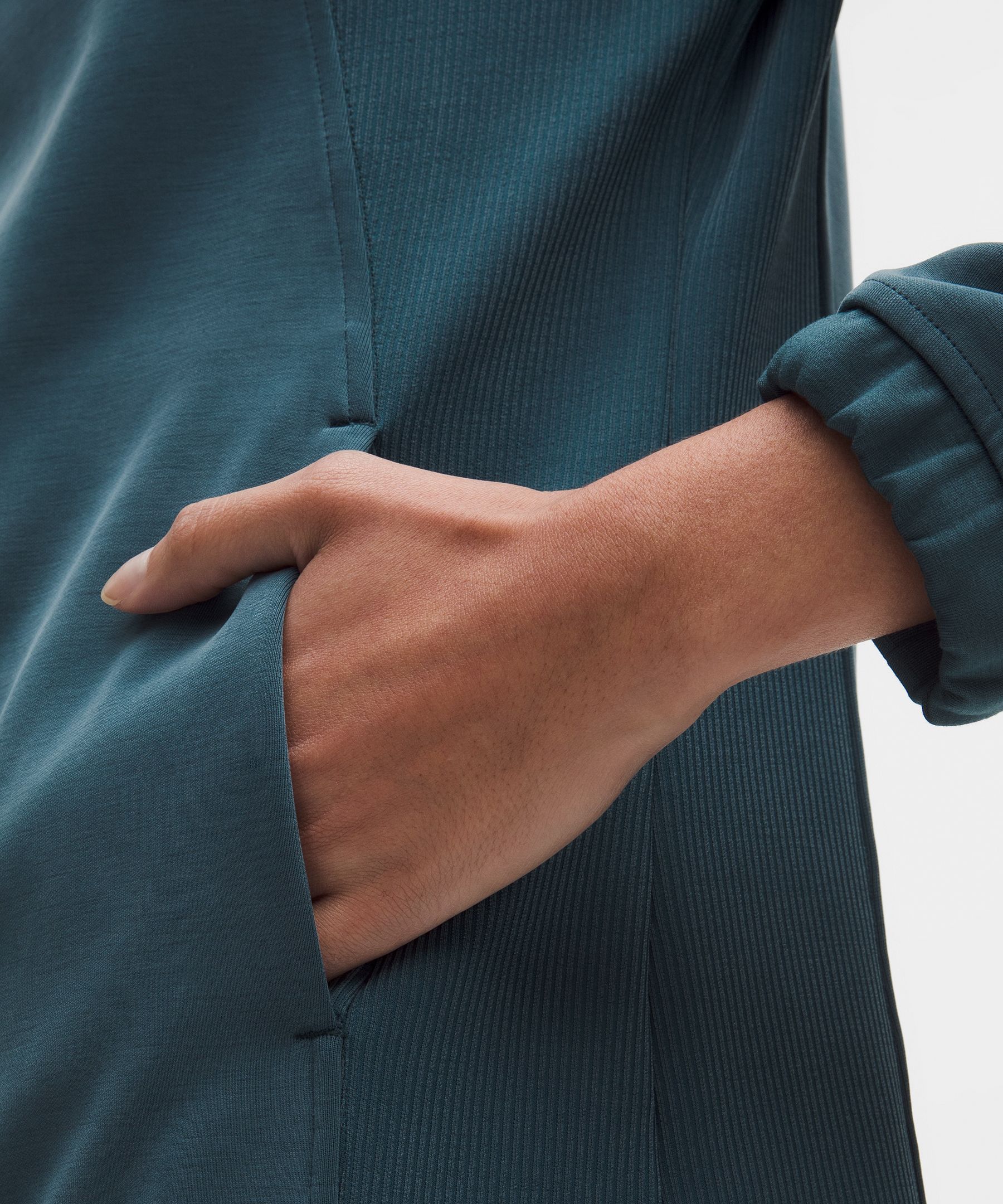 Lululemon Softstreme Half-zip Mini Dress