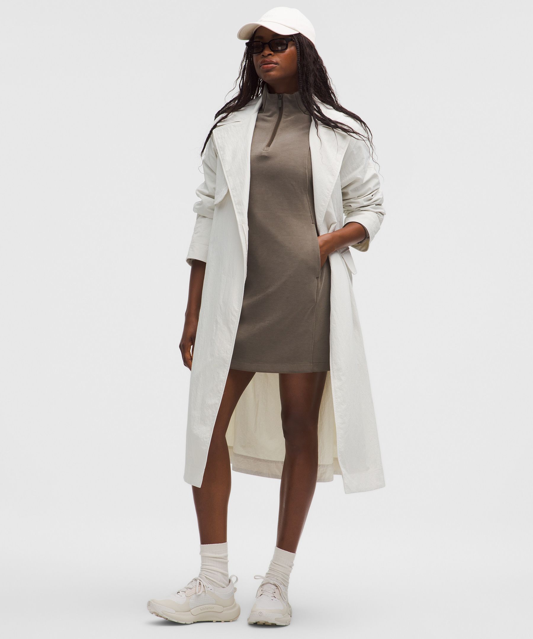 Softstreme Half-Zip Mini Dress