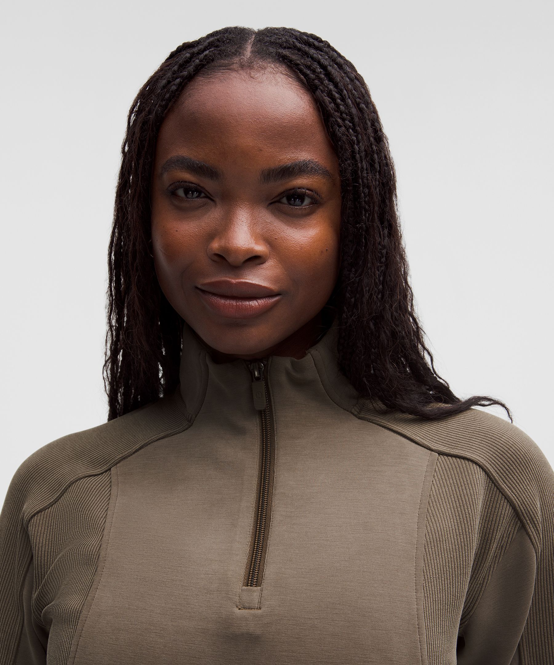 Lululemon Softstreme Half-zip Mini Dress