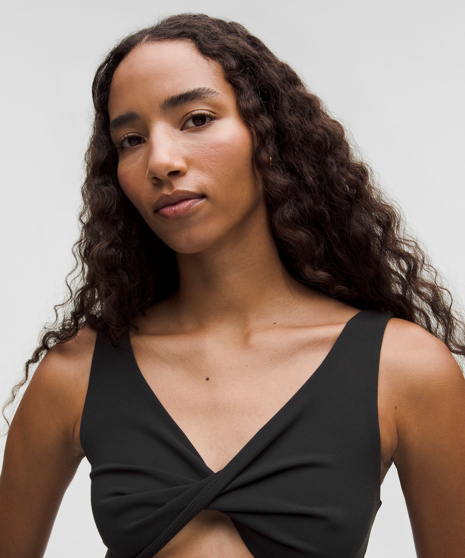 Lululemon Nulu Twist-front Midi Dress