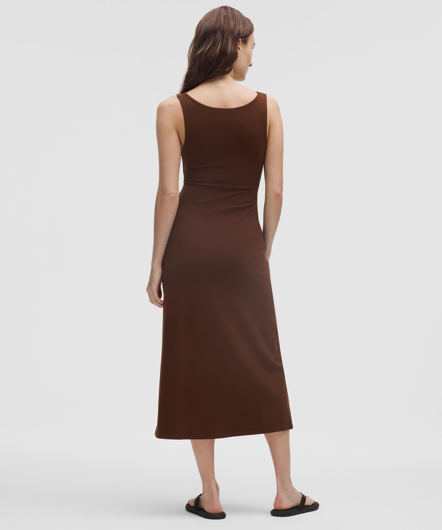 Lululemon Nulu Twist-front Midi Dress