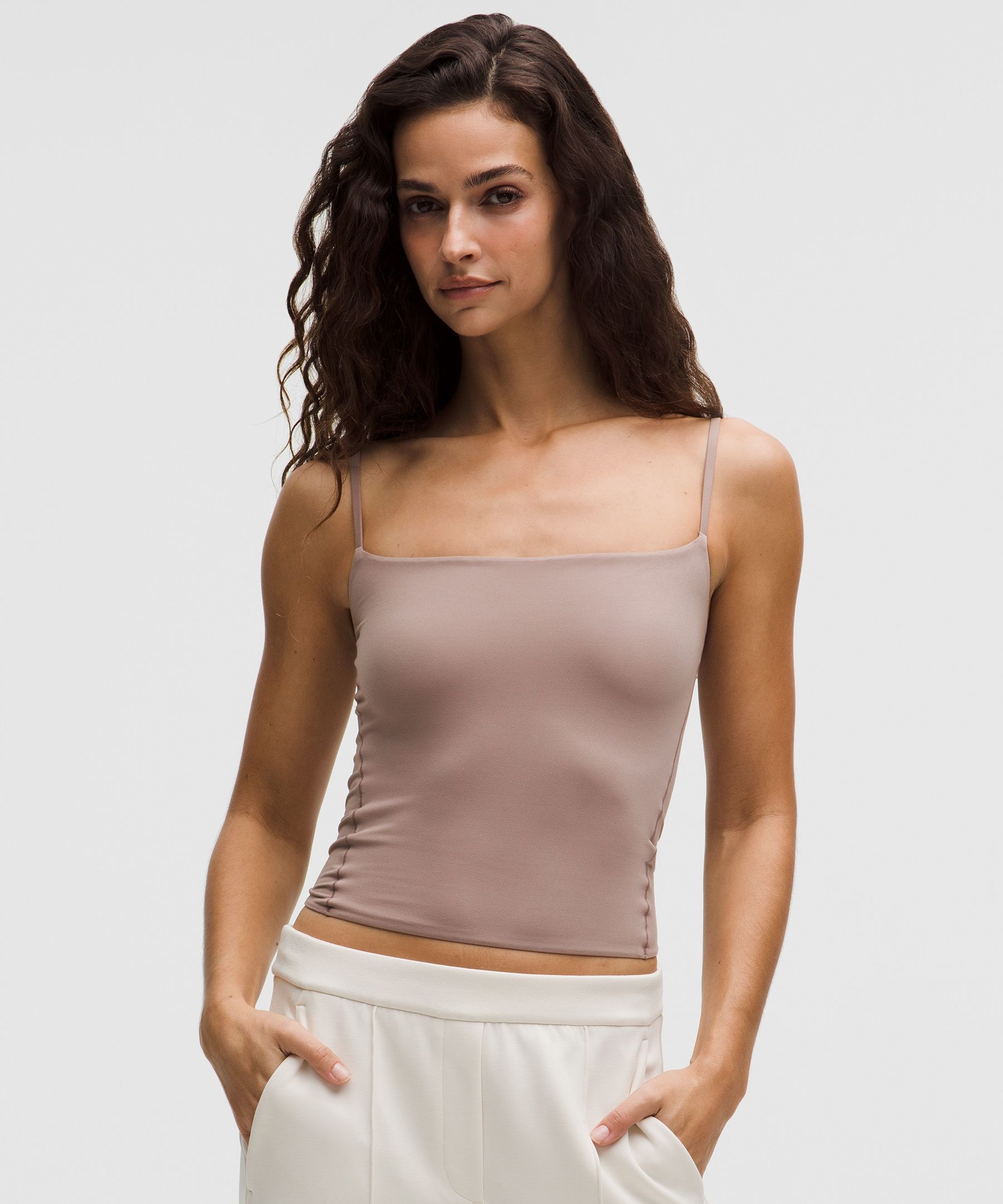 Wundermost Ultra-Soft Nulu Spaghetti-Strap Adjustable Cami
