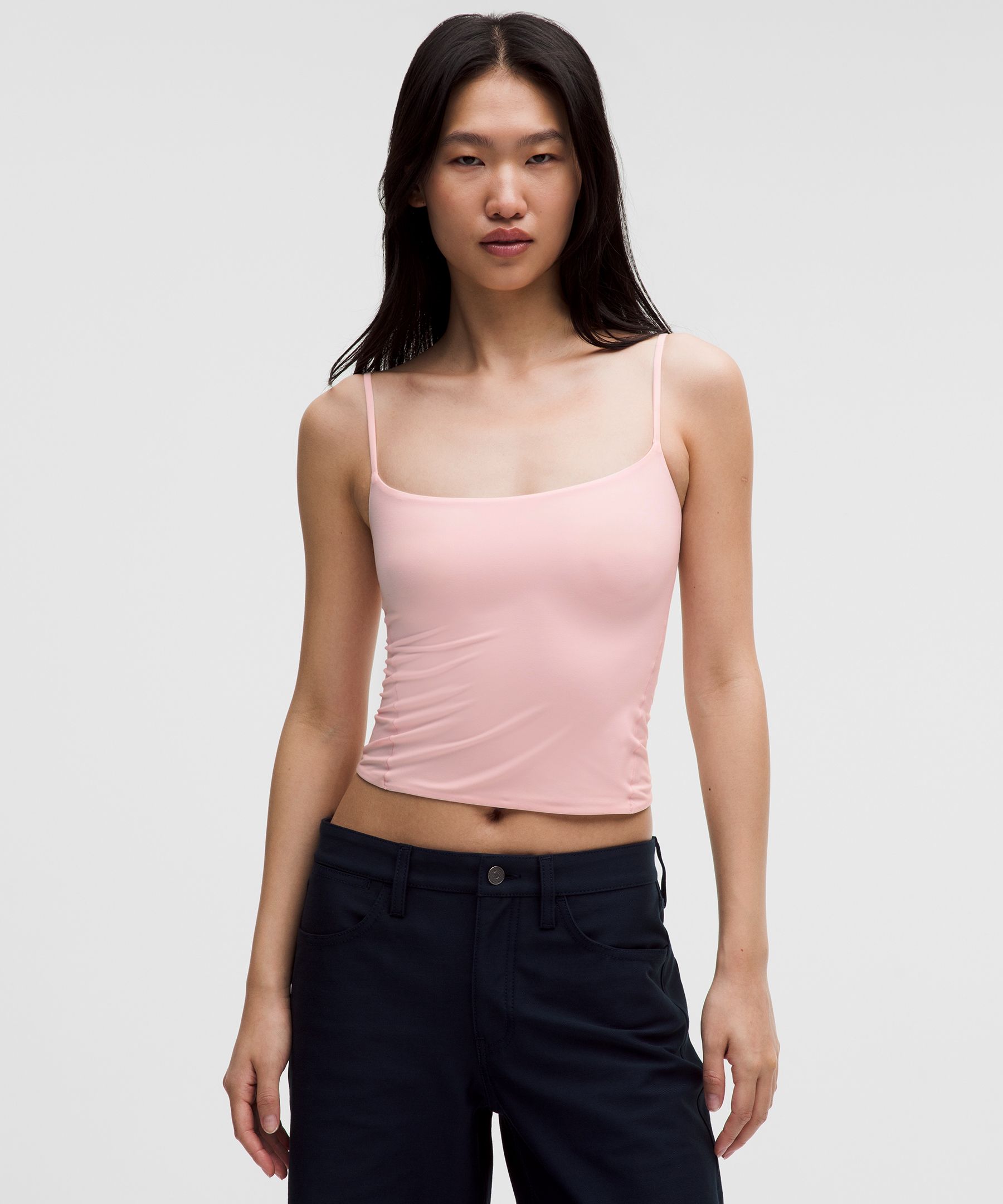 Wundermost Ultra-Soft Nulu Spaghetti-Strap Adjustable Cami