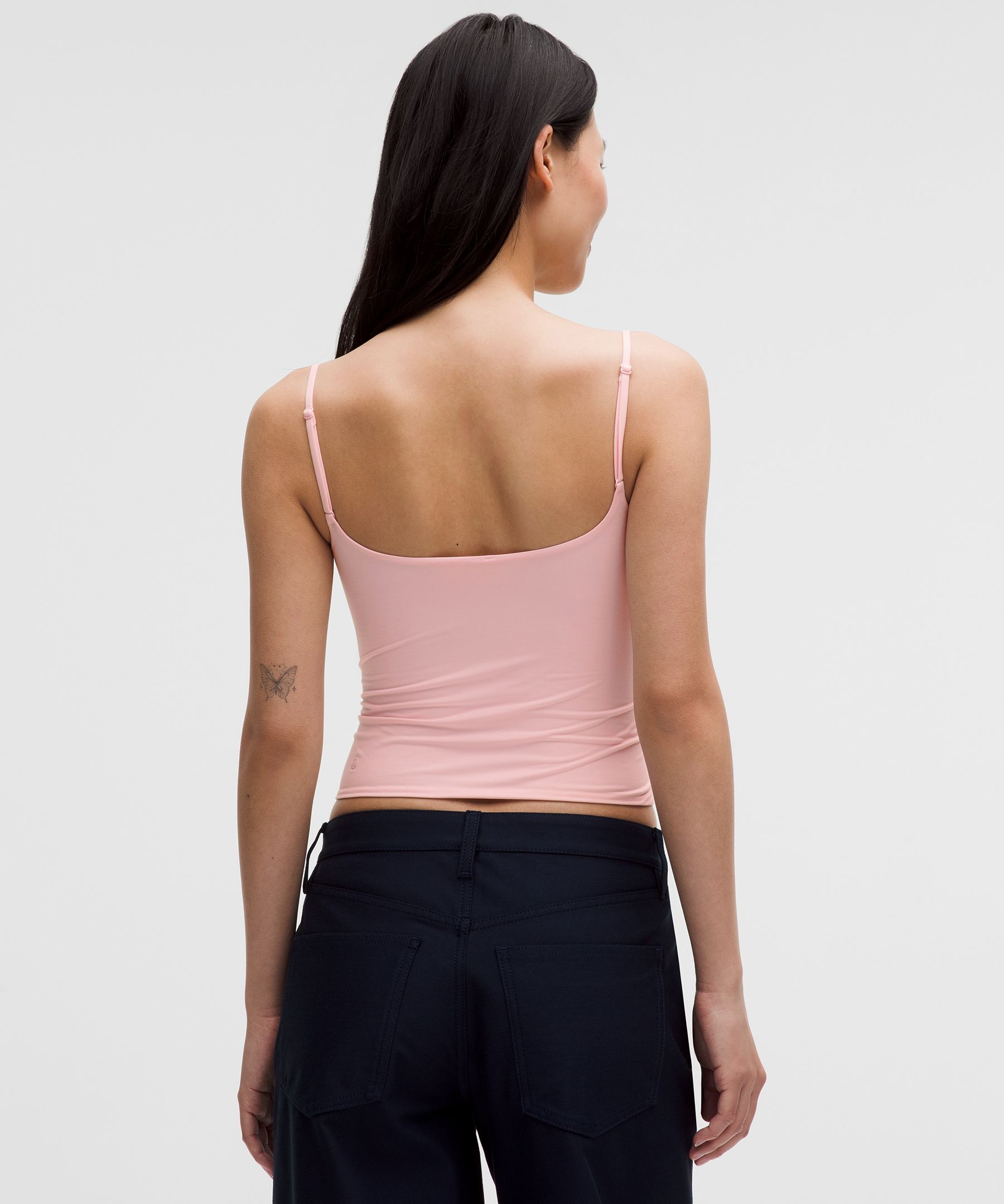 Wundermost Ultra-Soft Nulu Spaghetti-Strap Adjustable Cami