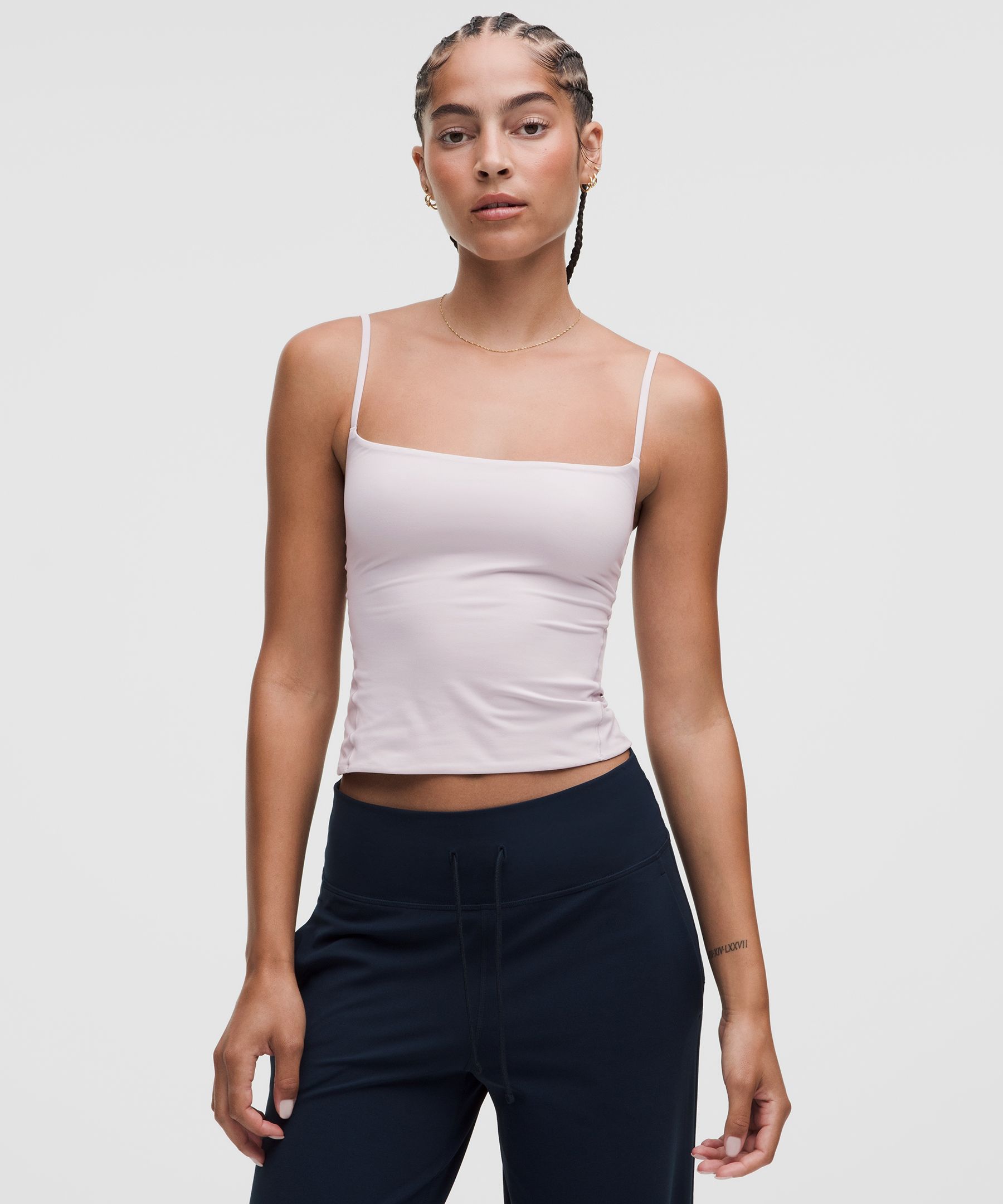 Wundermost Ultra-Soft Nulu Spaghetti-Strap Adjustable Cami