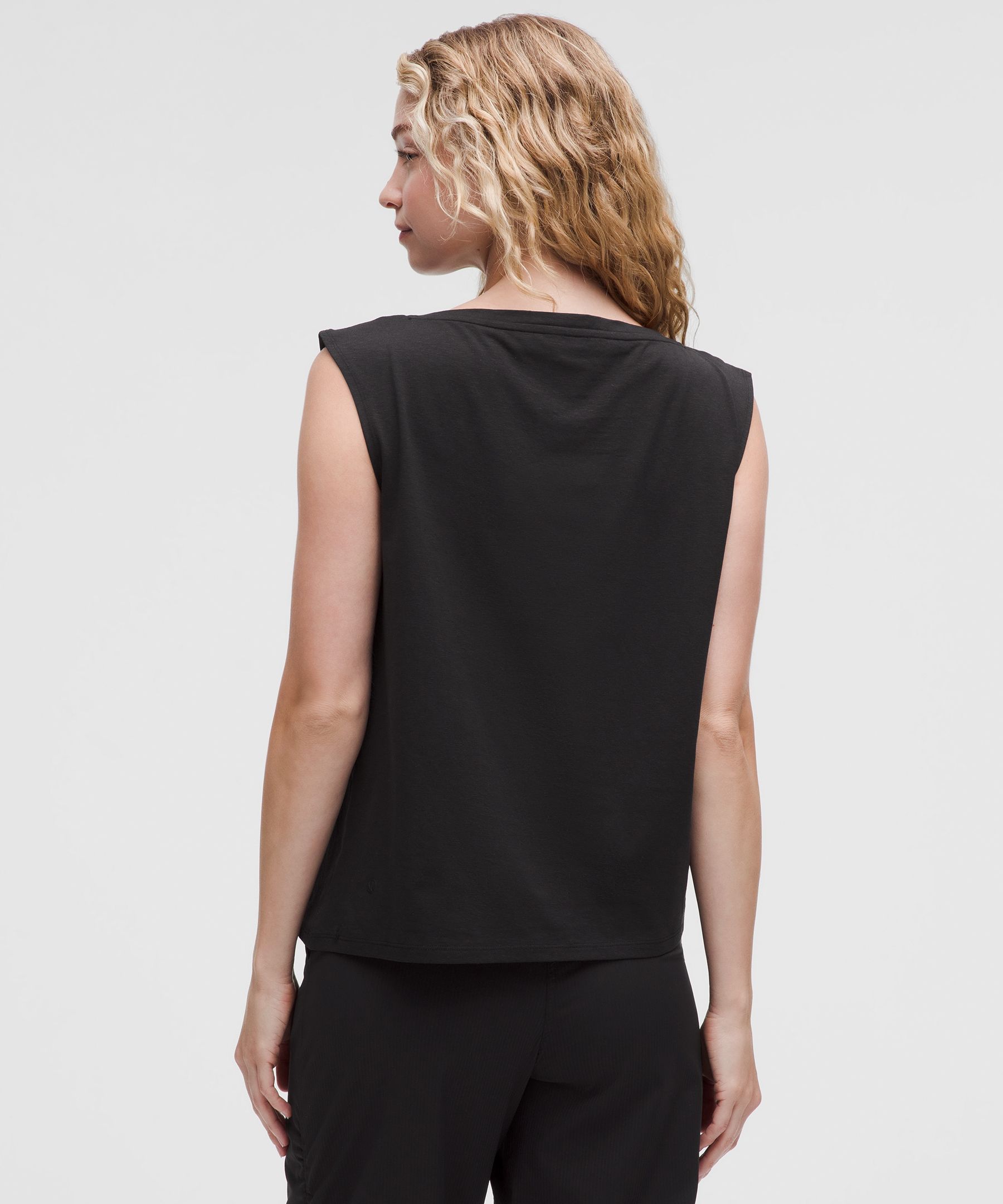 Lululemon Cotton-blend Twist-front Tank Top