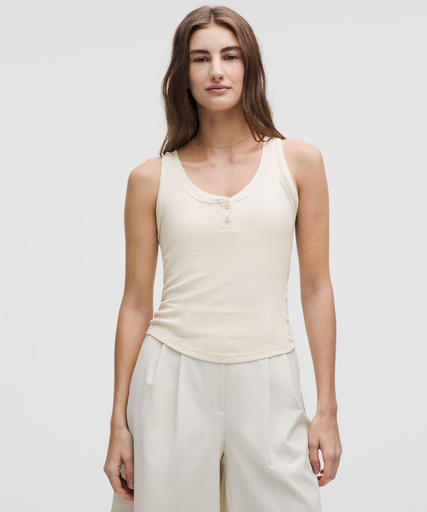 Lululemon Hold Tight Henley Tank Top