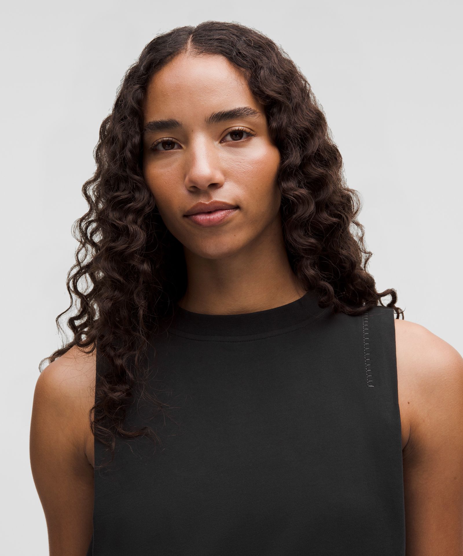 Lululemon Cotton Jersey Stitch-Detail Tank Top — фото 4