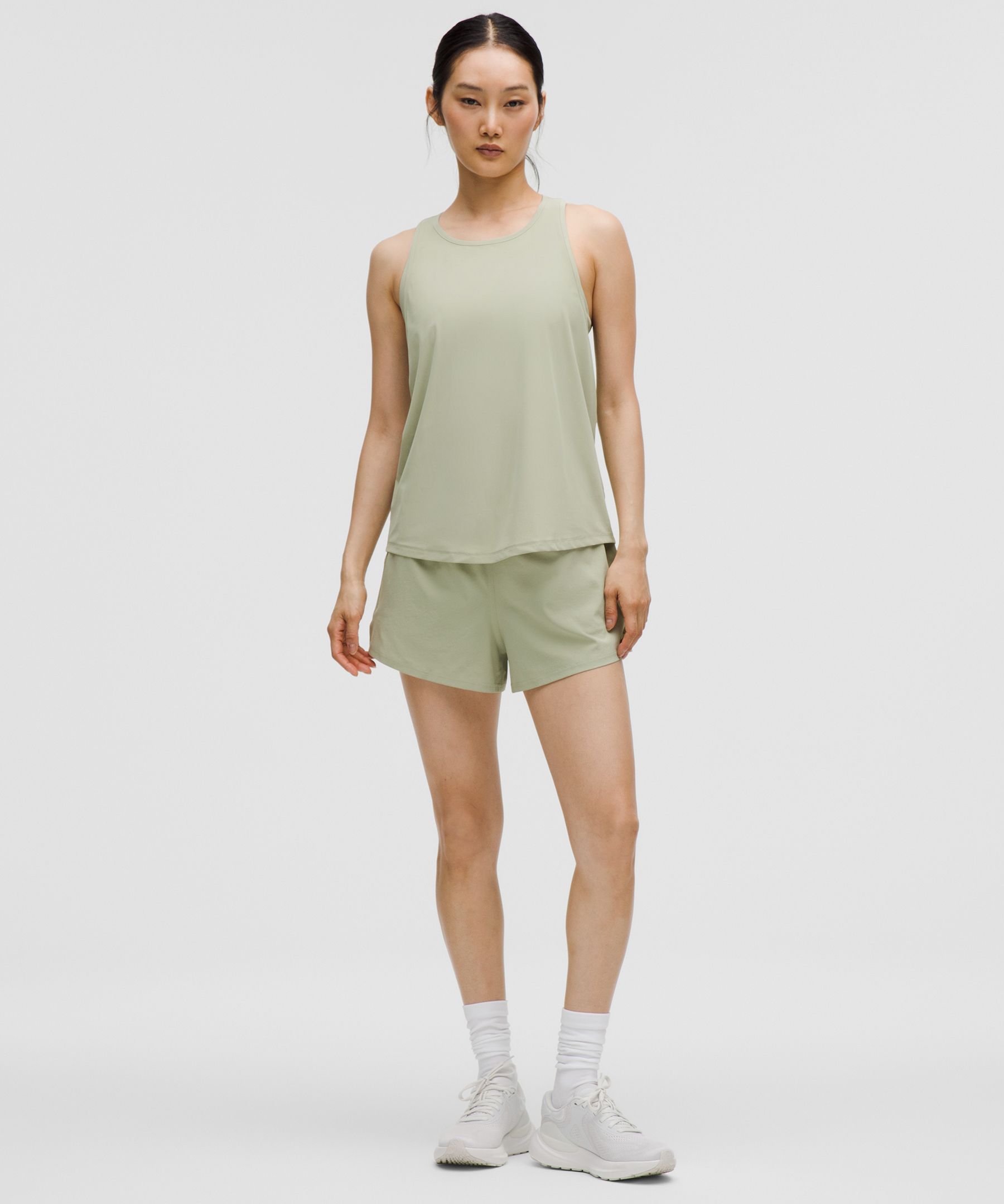 Lululemon Ruched Racerback Tank Top