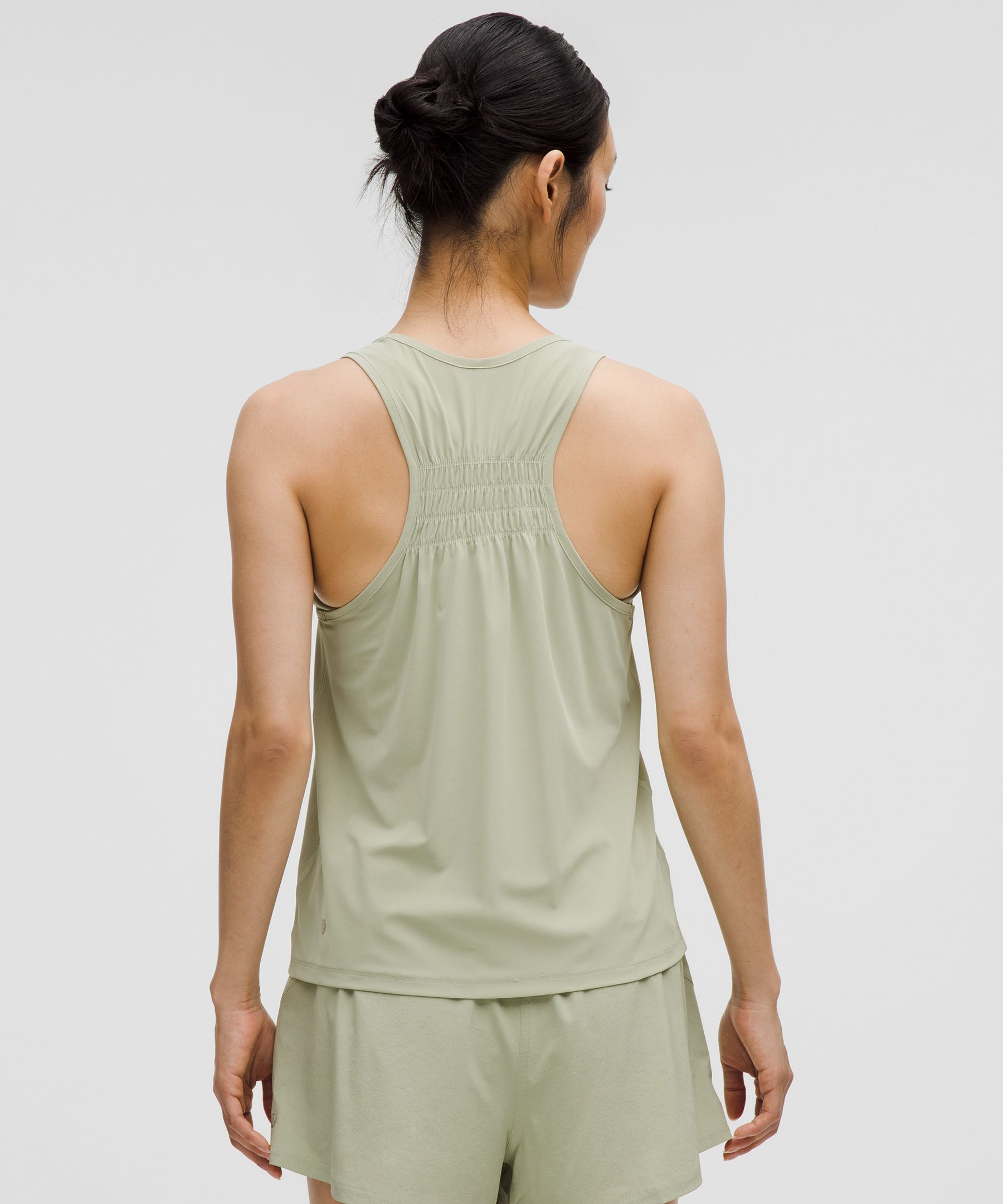 Lululemon Ruched Racerback Tank Top
