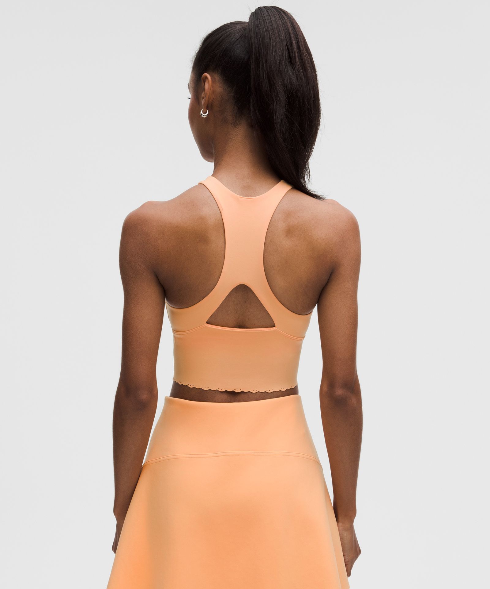 Lululemon Scallop-Hem High-Neck Tennis Tank Top *Medium Support, B/C Cup — фото 2