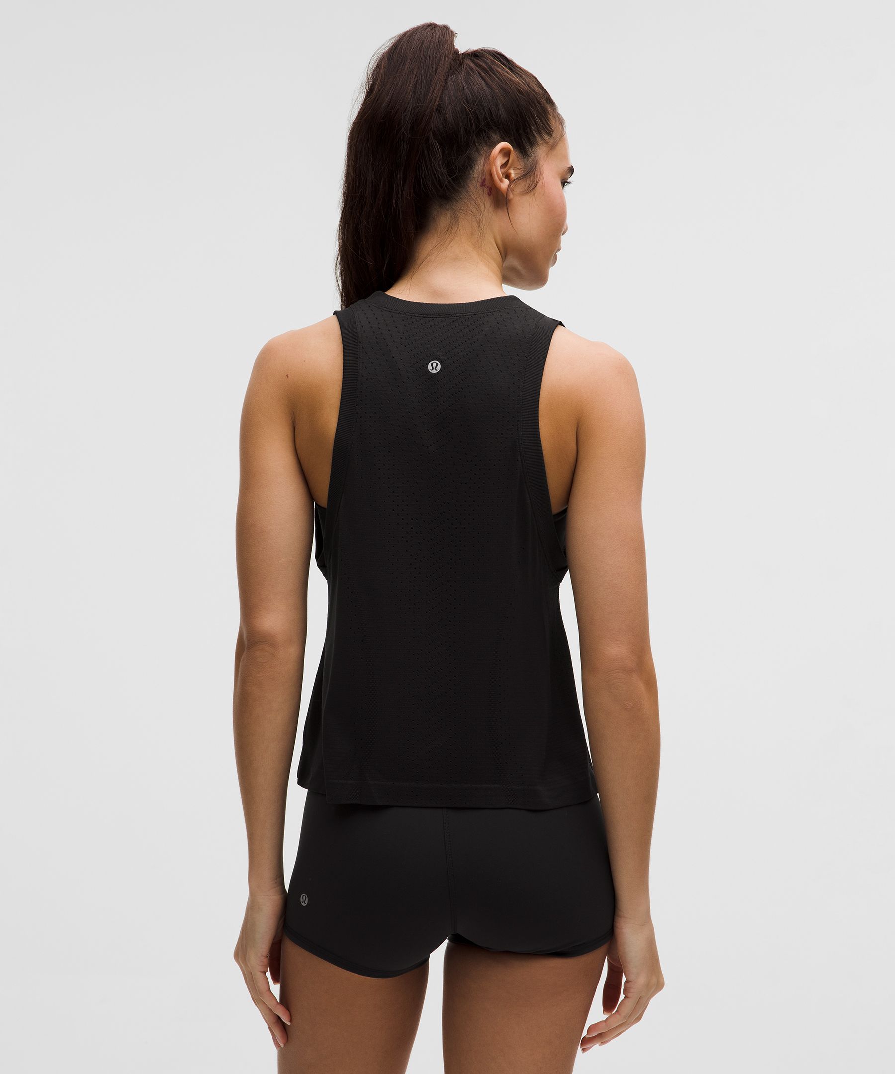 Swiftly Open-Hole V-Neck Tank Top