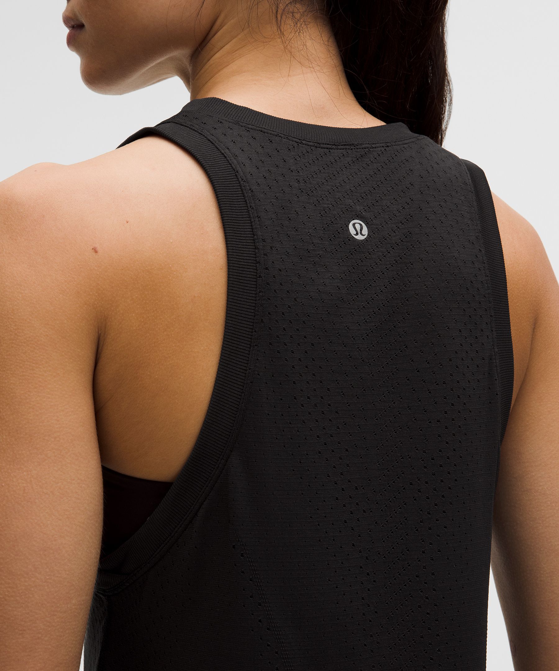 Swiftly Open-Hole V-Neck Tank Top