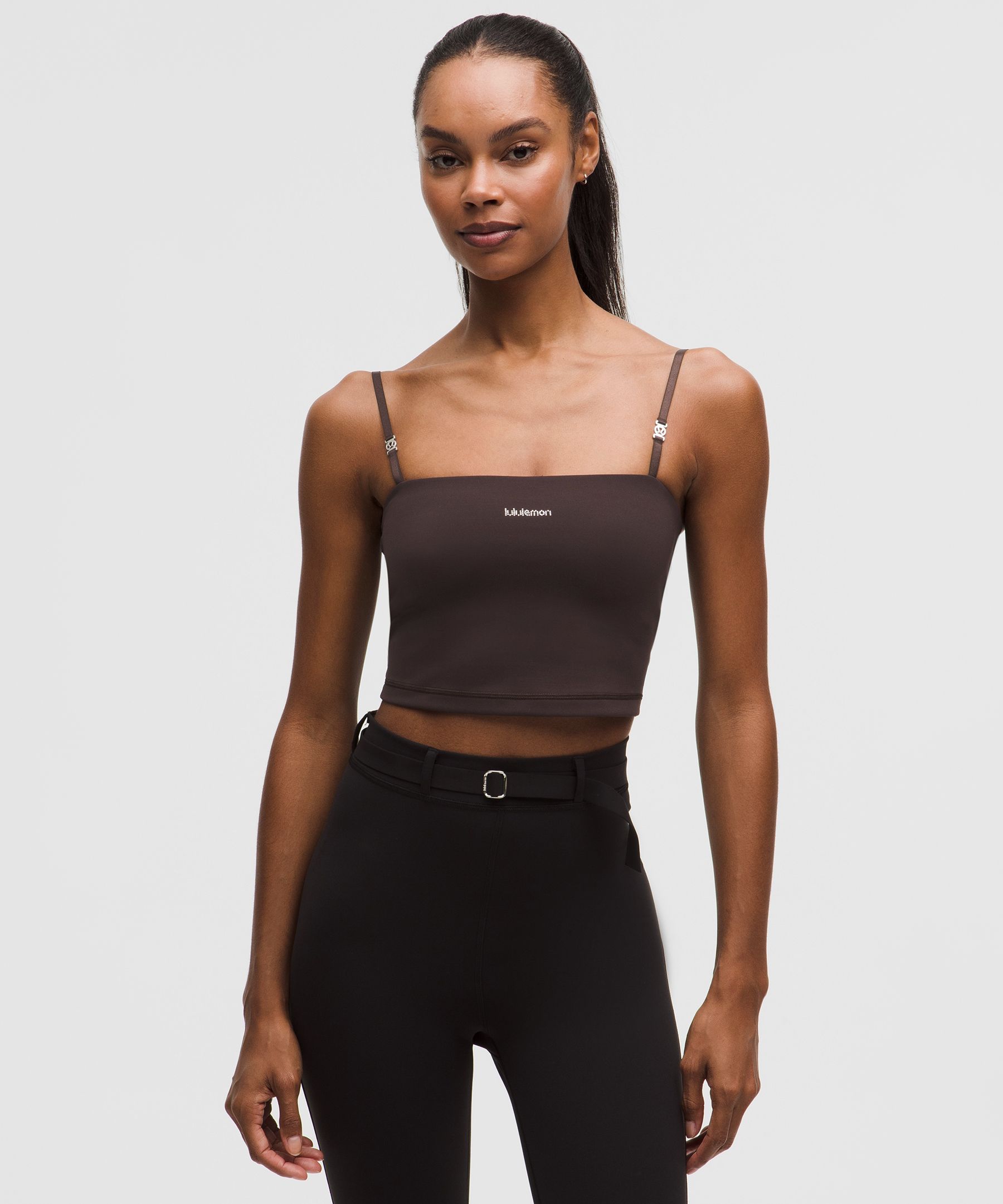 Everlux Cropped Cami Tank Top A/B Cup