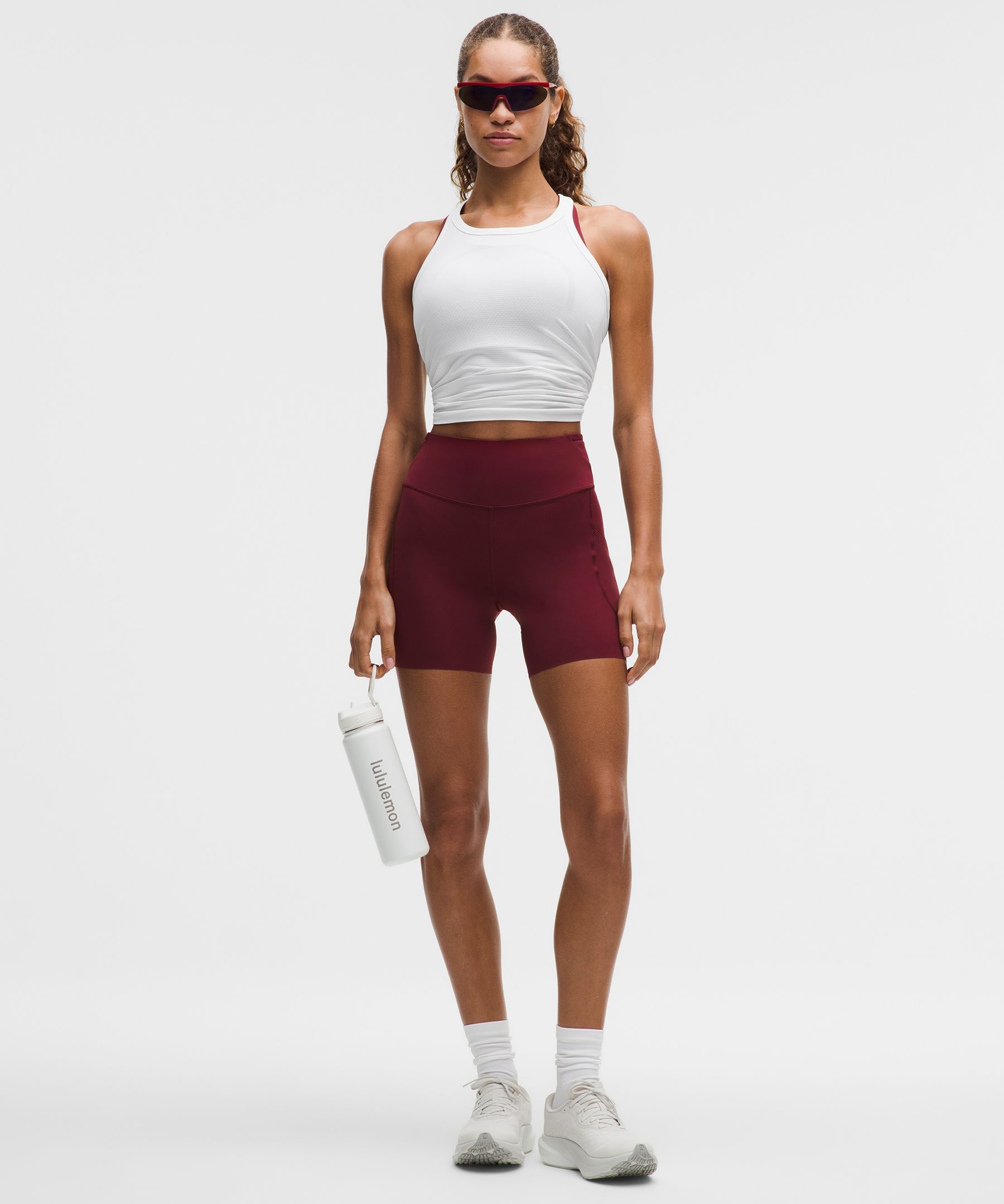 Swiftly Tech Round-Neck Racerback Tank Top 2.0 *Waist Length
