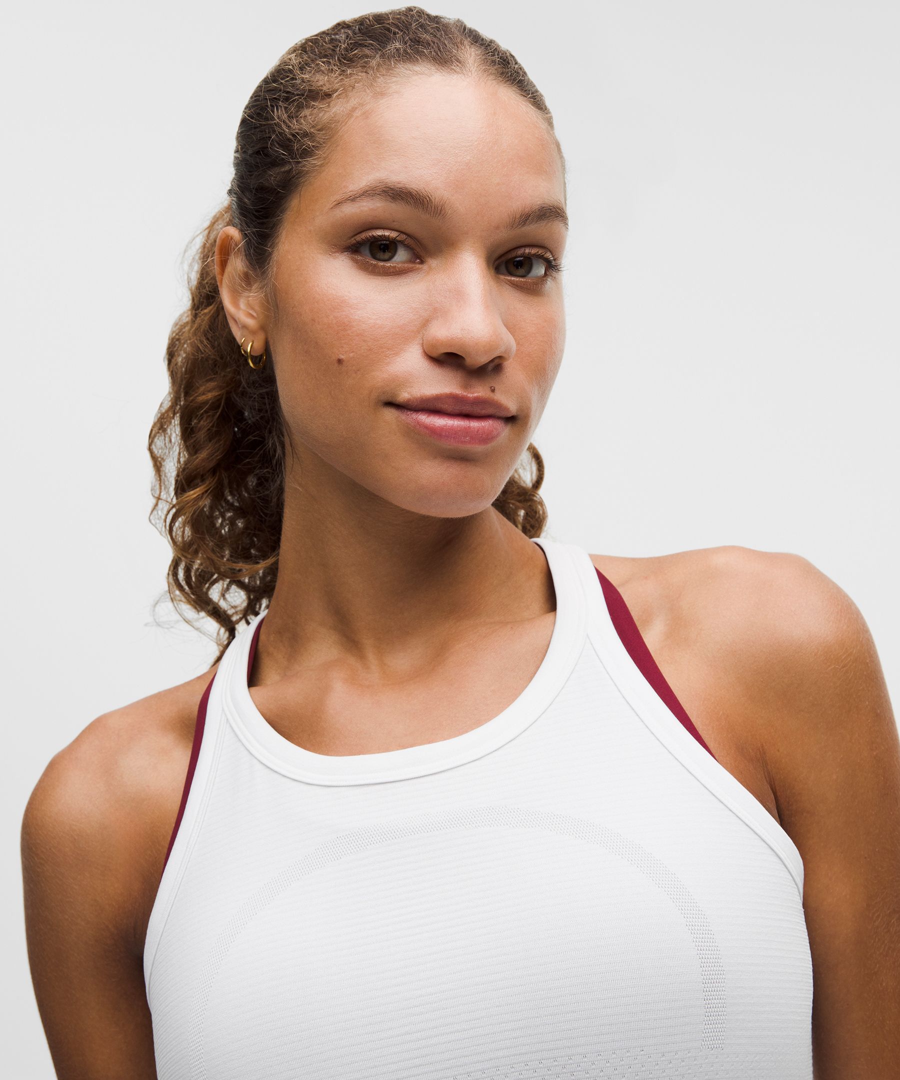Swiftly Tech Round-Neck Racerback Tank Top 2.0 *Waist Length