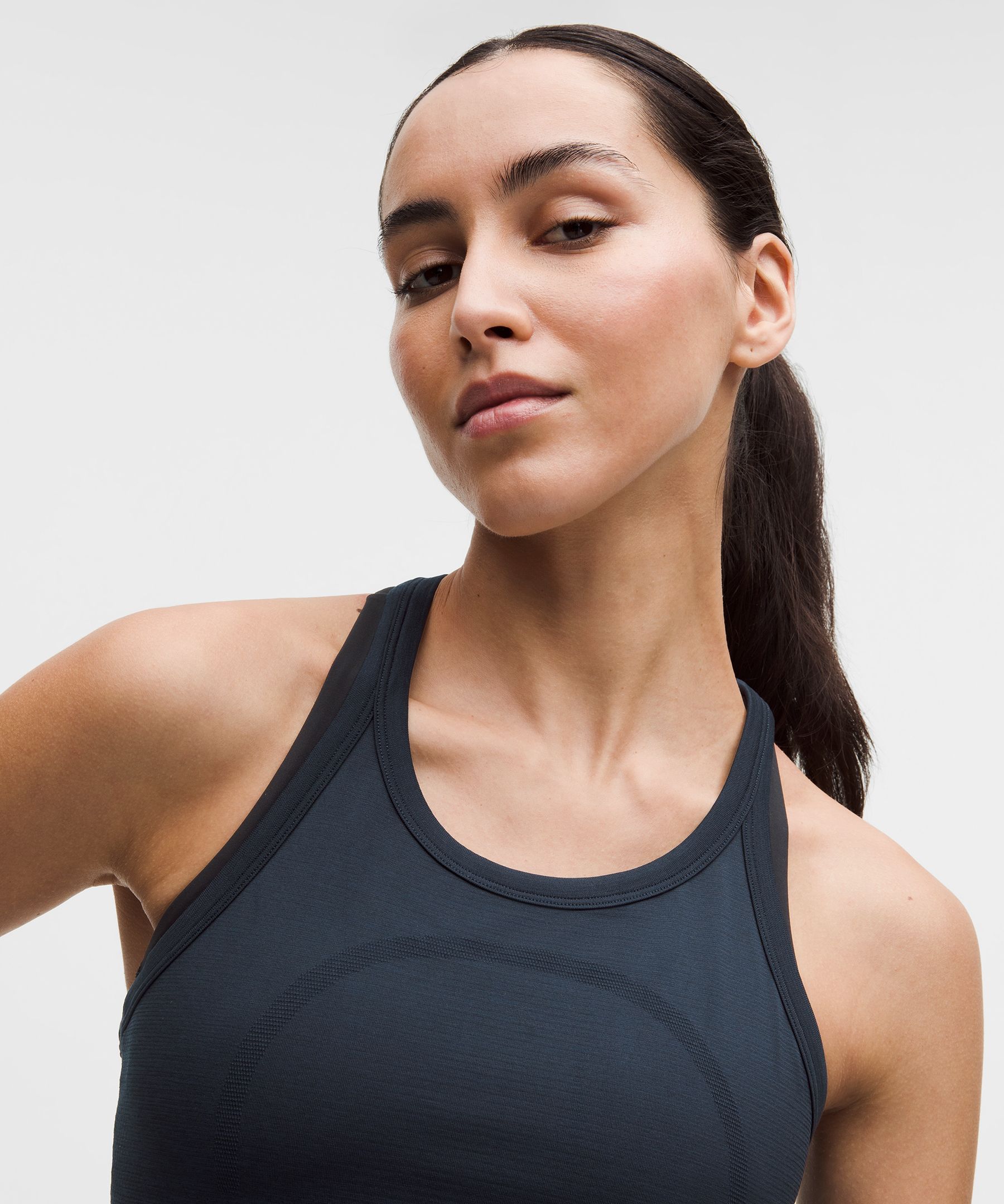 Swiftly Tech Tanktop mit Racerback&nbsp;2.0 *Taillenl&auml;nge