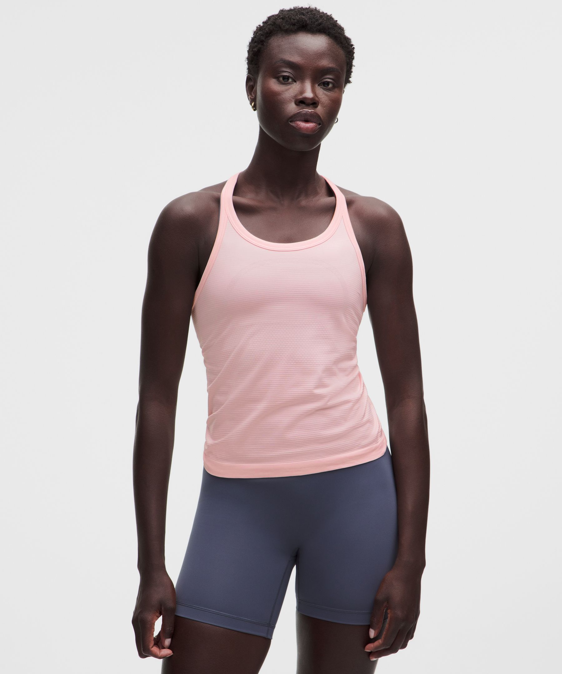 Swiftly Tech Round-Neck Racerback Tank Top 2.0 *Waist Length