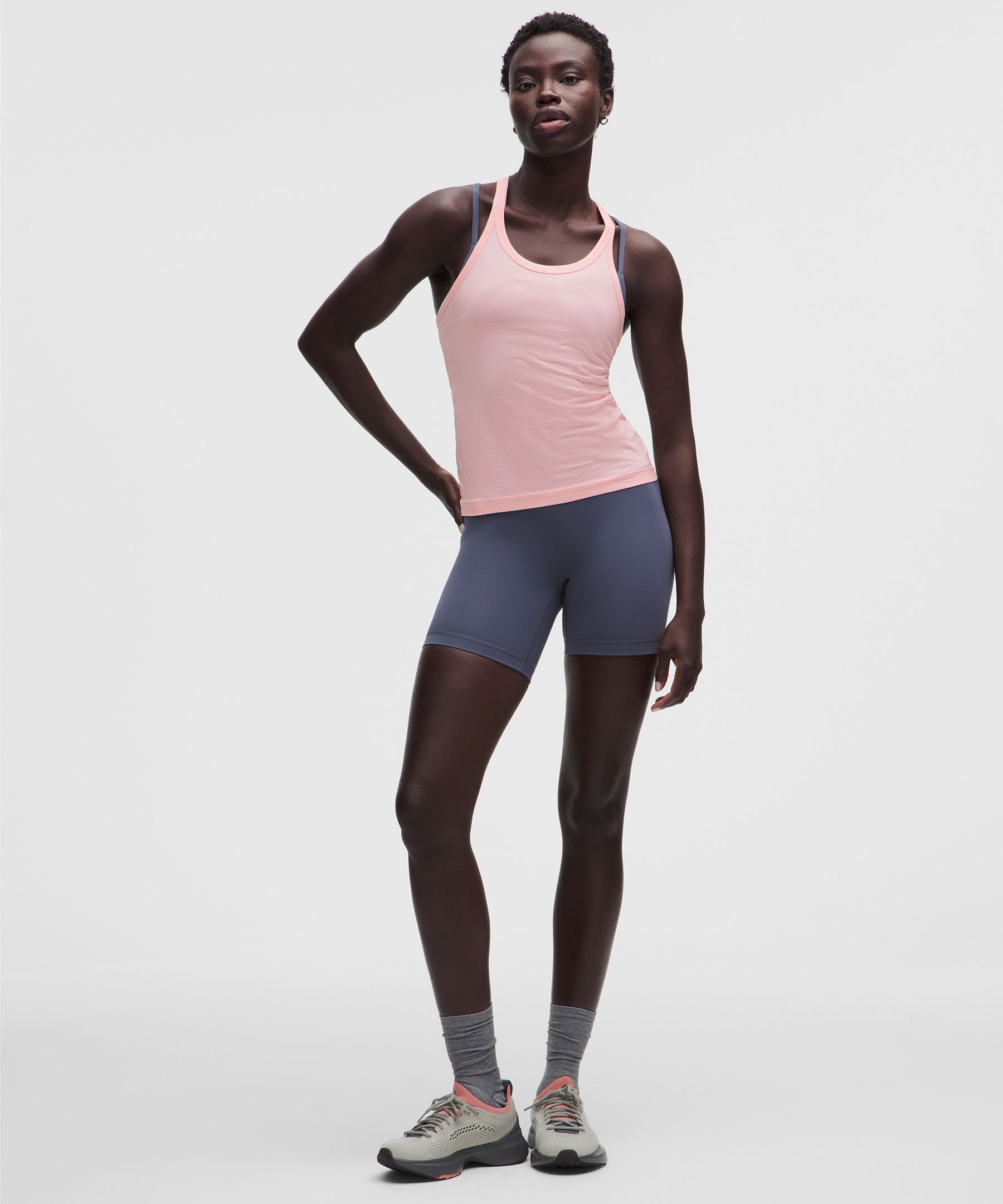 Swiftly Tech Round-Neck Racerback Tank Top 2.0 *Waist Length