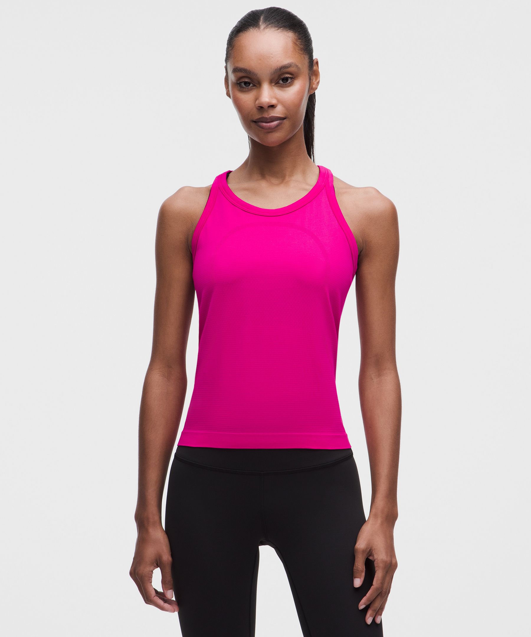 Swiftly Tech Round-Neck Racerback Tank Top 2.0 *Waist Length
