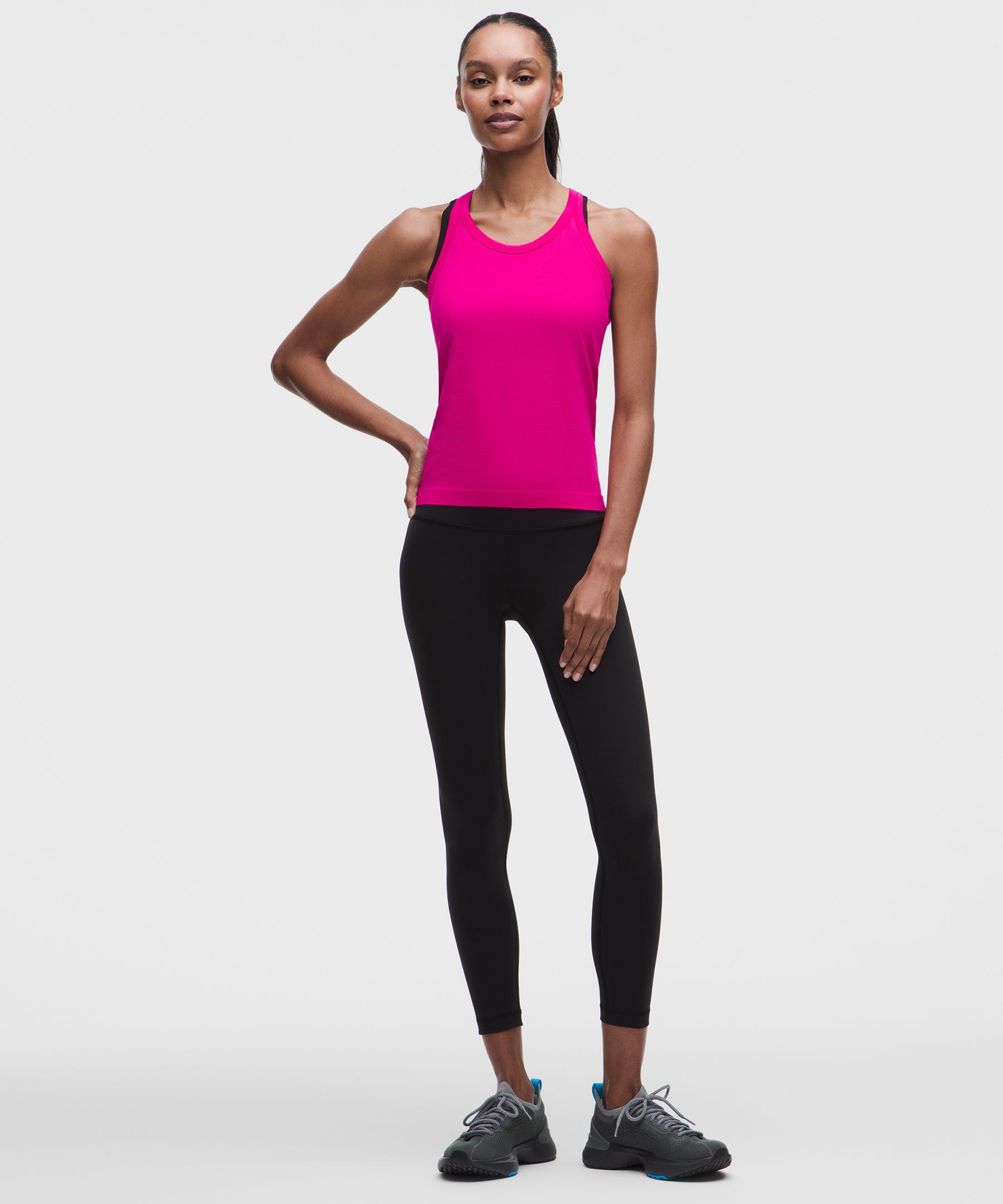 Swiftly Tech Round-Neck Racerback Tank Top 2.0 *Waist Length