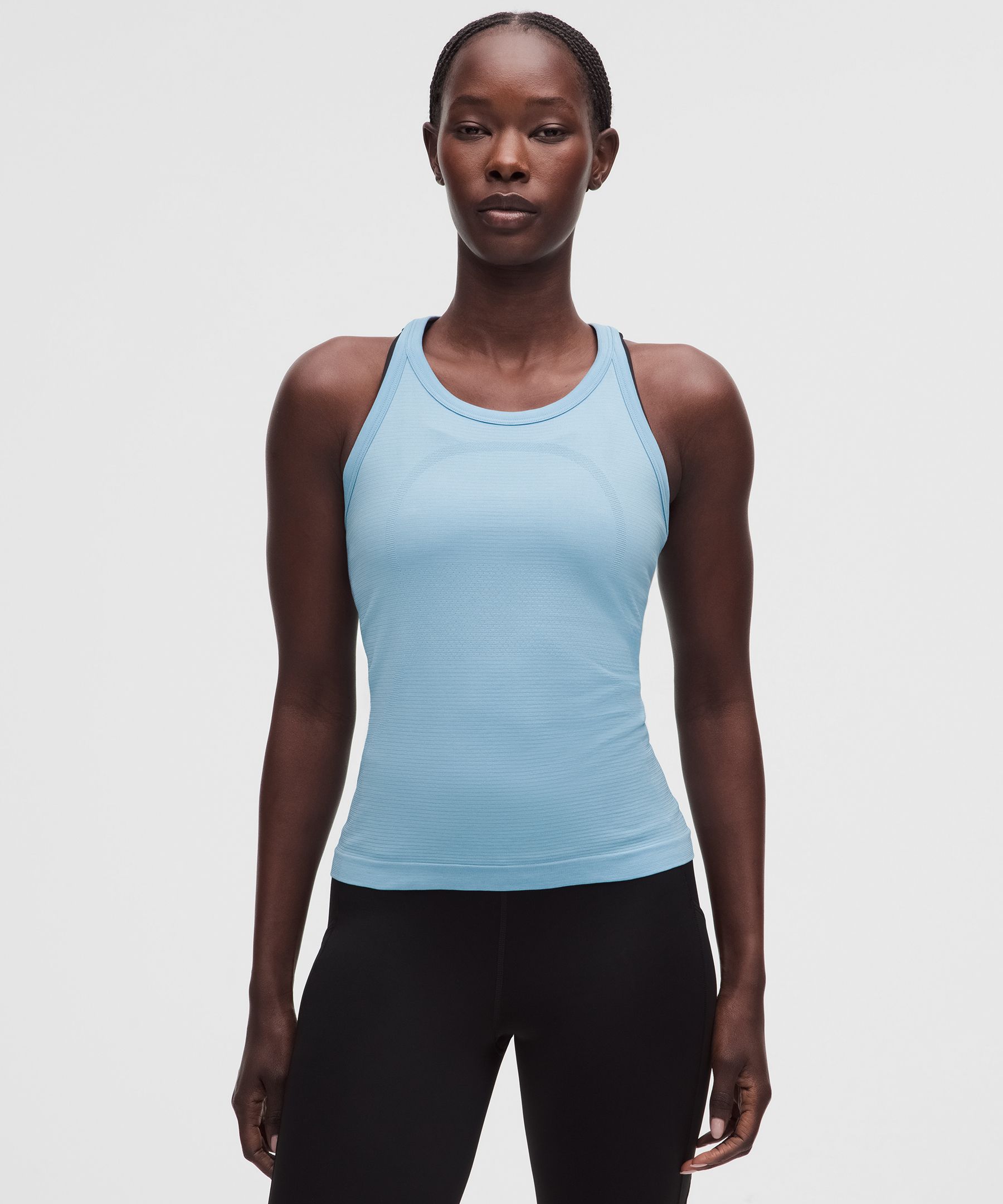 Swiftly Tech Round-Neck Racerback Tank Top 2.0 *Waist Length