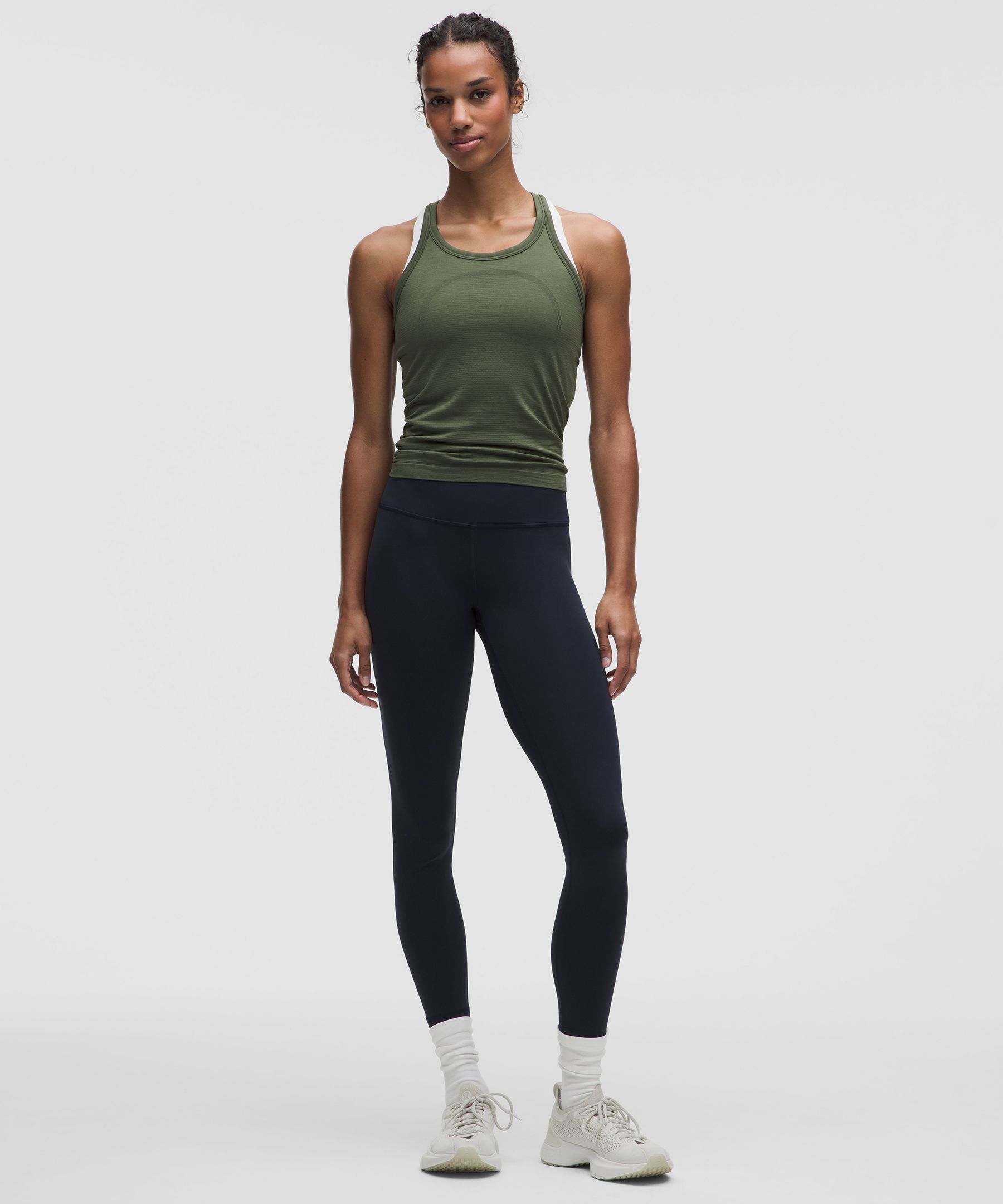 Swiftly Tech Round-Neck Racerback Tank Top 2.0 *Waist Length