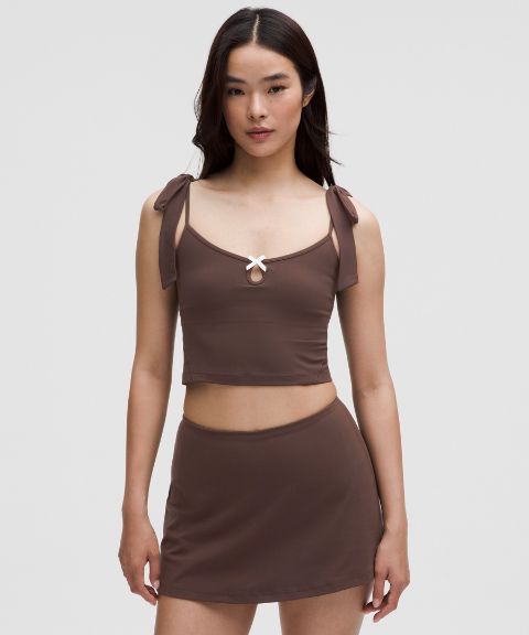 Lululemon Nulu Bow-Detail Tank Top *Balletcore Set