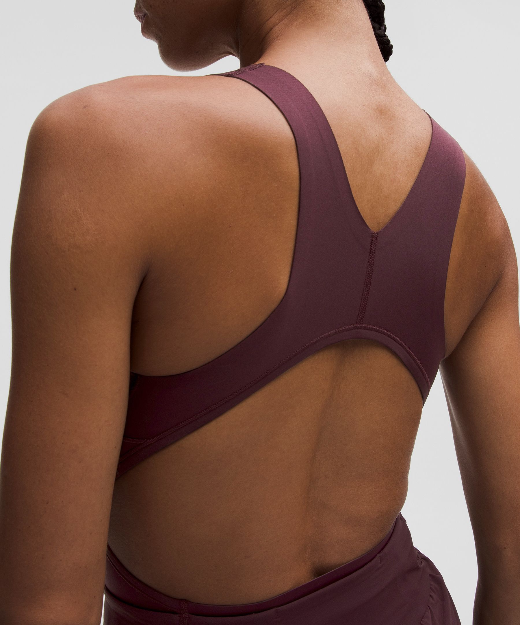 Lululemon Go Further Split-short Runsie 3" In Brown