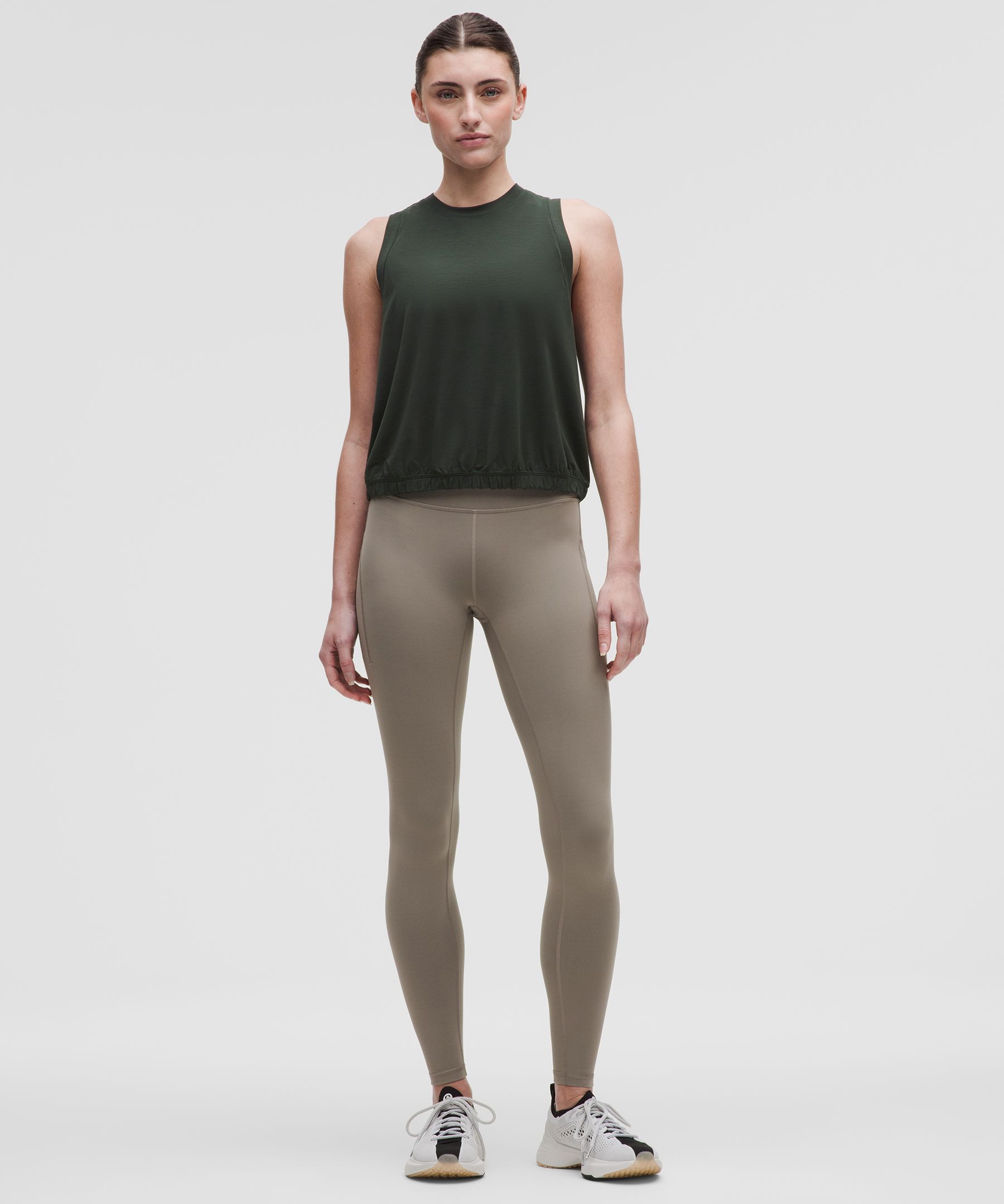 Lululemon Jersey Training Elastic-hem Tank Top