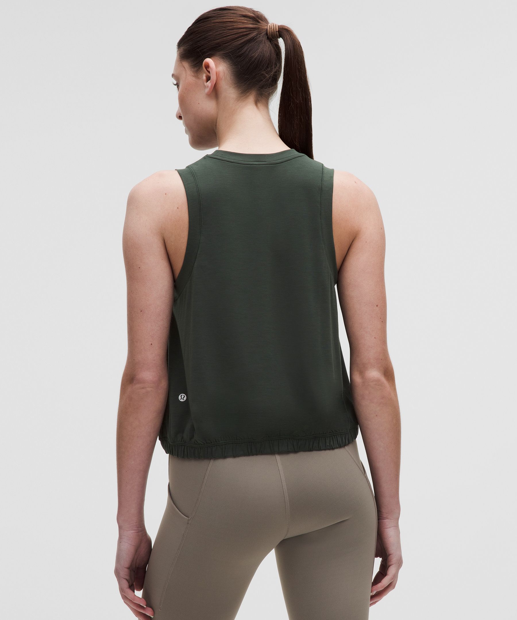 Lululemon Jersey Training Elastic-hem Tank Top