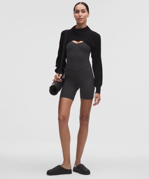 Lululemon Align™ Cami Bodysuit 6" Jacquard *Light Support, A/B Cup