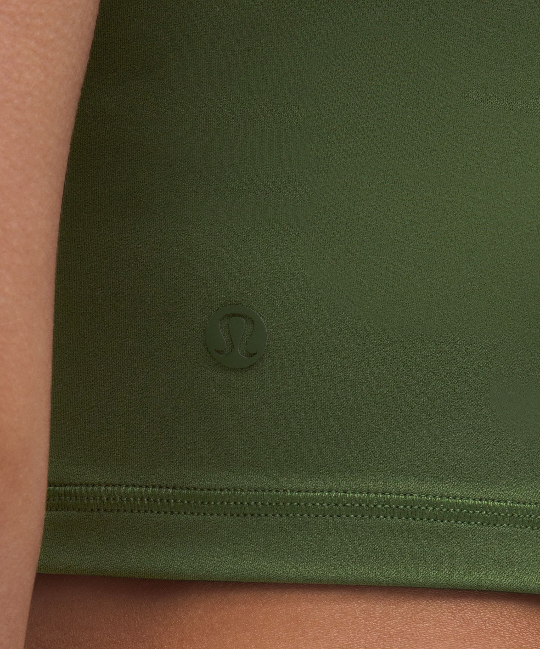Lululemon Nulu Cropped Tank Top In Green