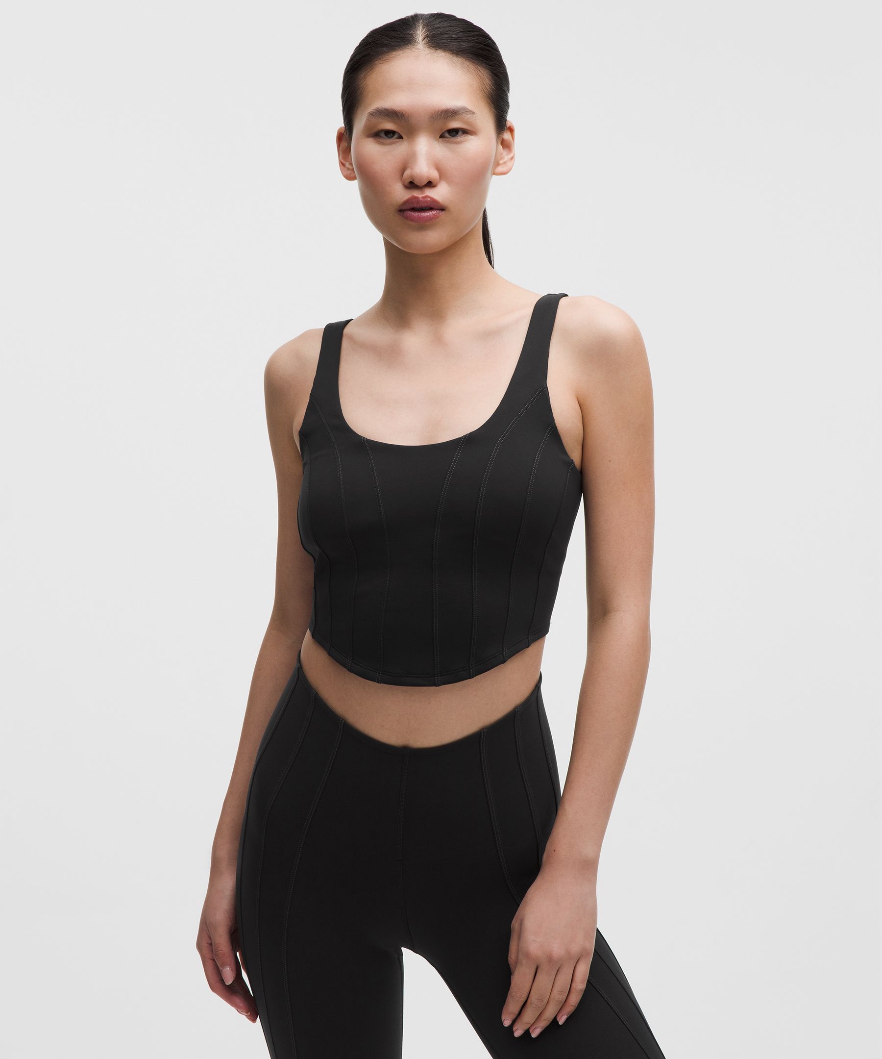 Ultralu Corset-Stitch Tank Top 