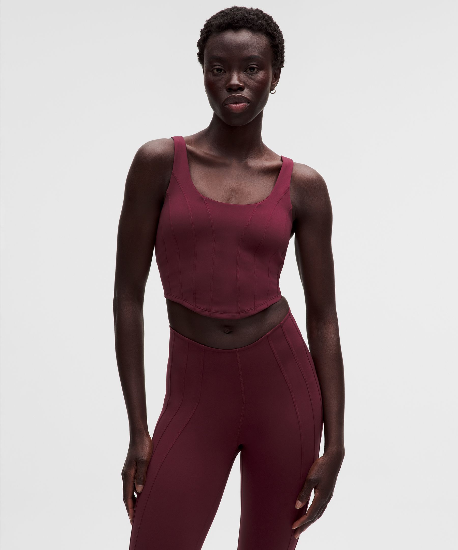 Ultralu Corset-Stitch Tank Top 