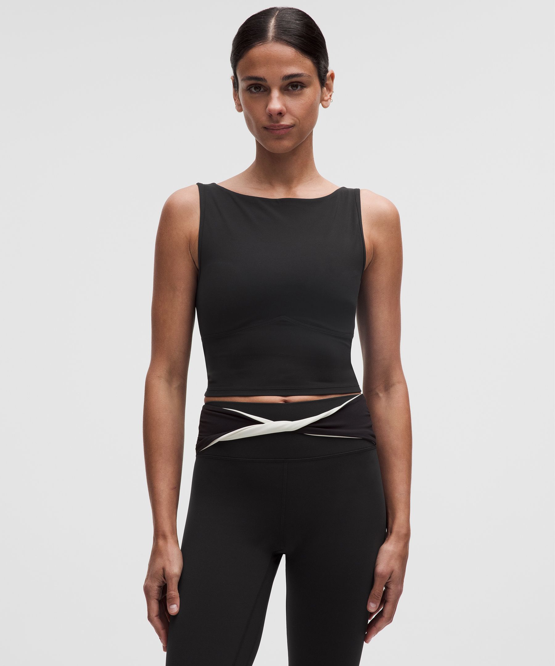 Nulu Twist-Back Tank Top