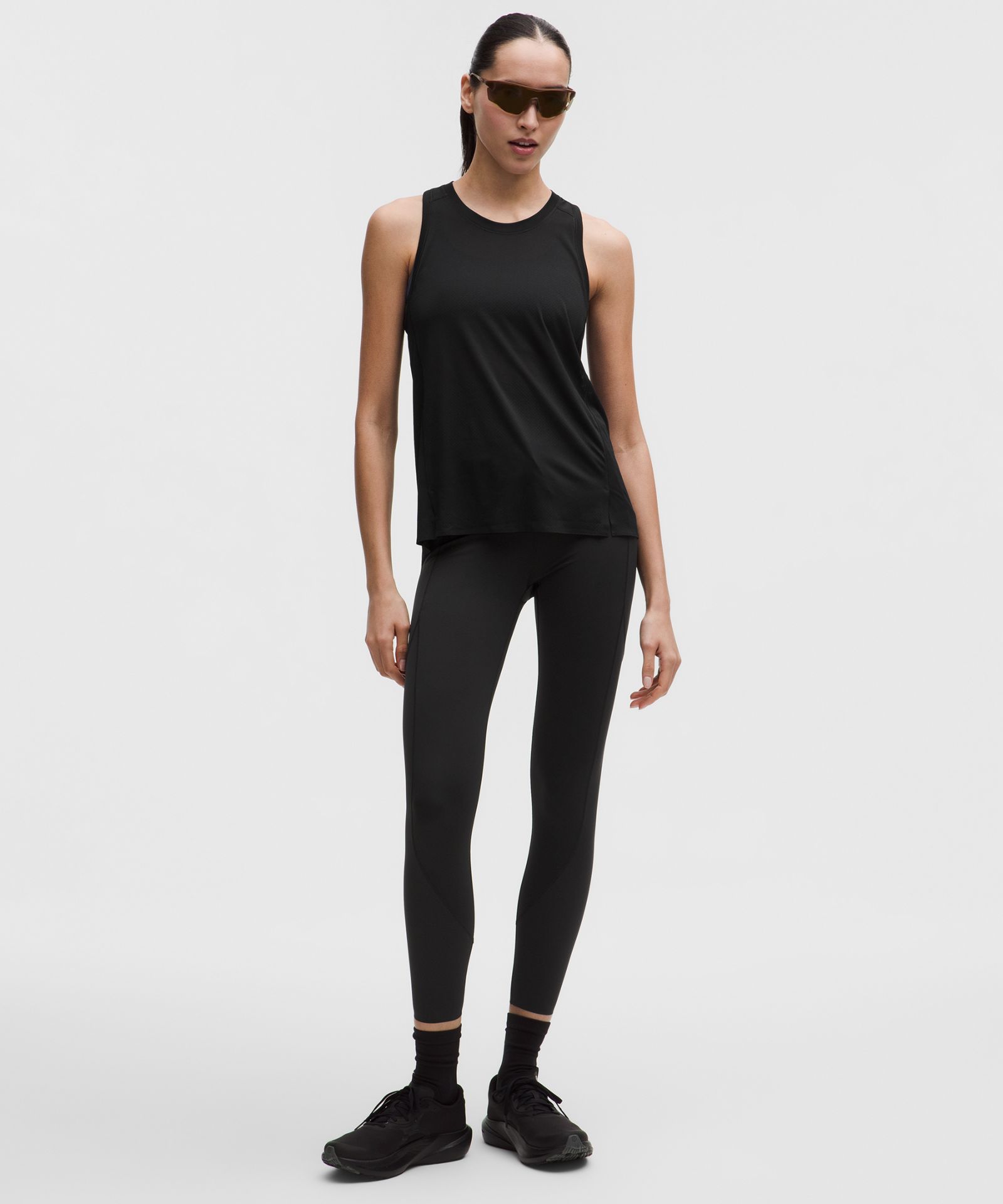 Lululemon Fast and Free Singlet *Perforated Stripe — фото 3
