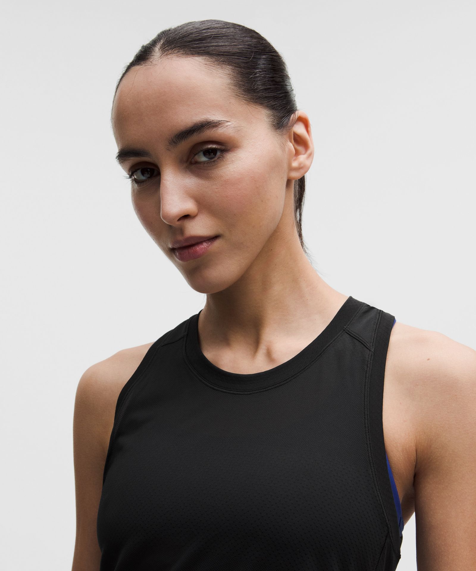 Lululemon Fast and Free Singlet *Perforated Stripe — фото 4