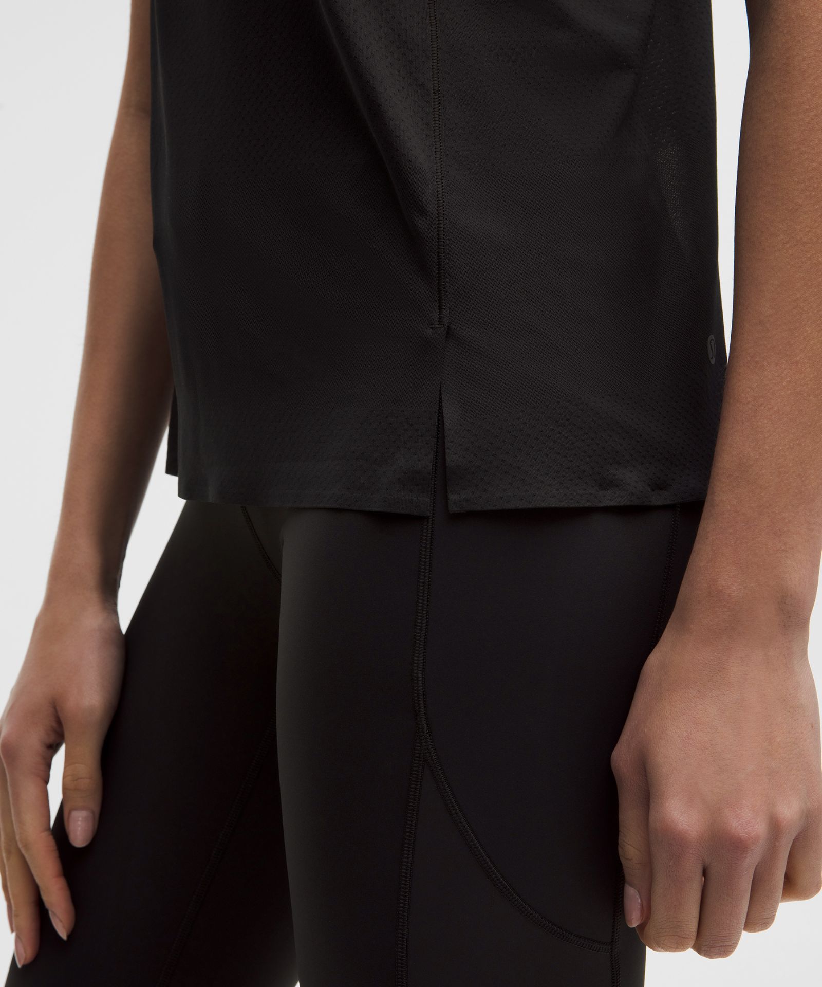 Lululemon Fast and Free Singlet *Perforated Stripe — фото 5