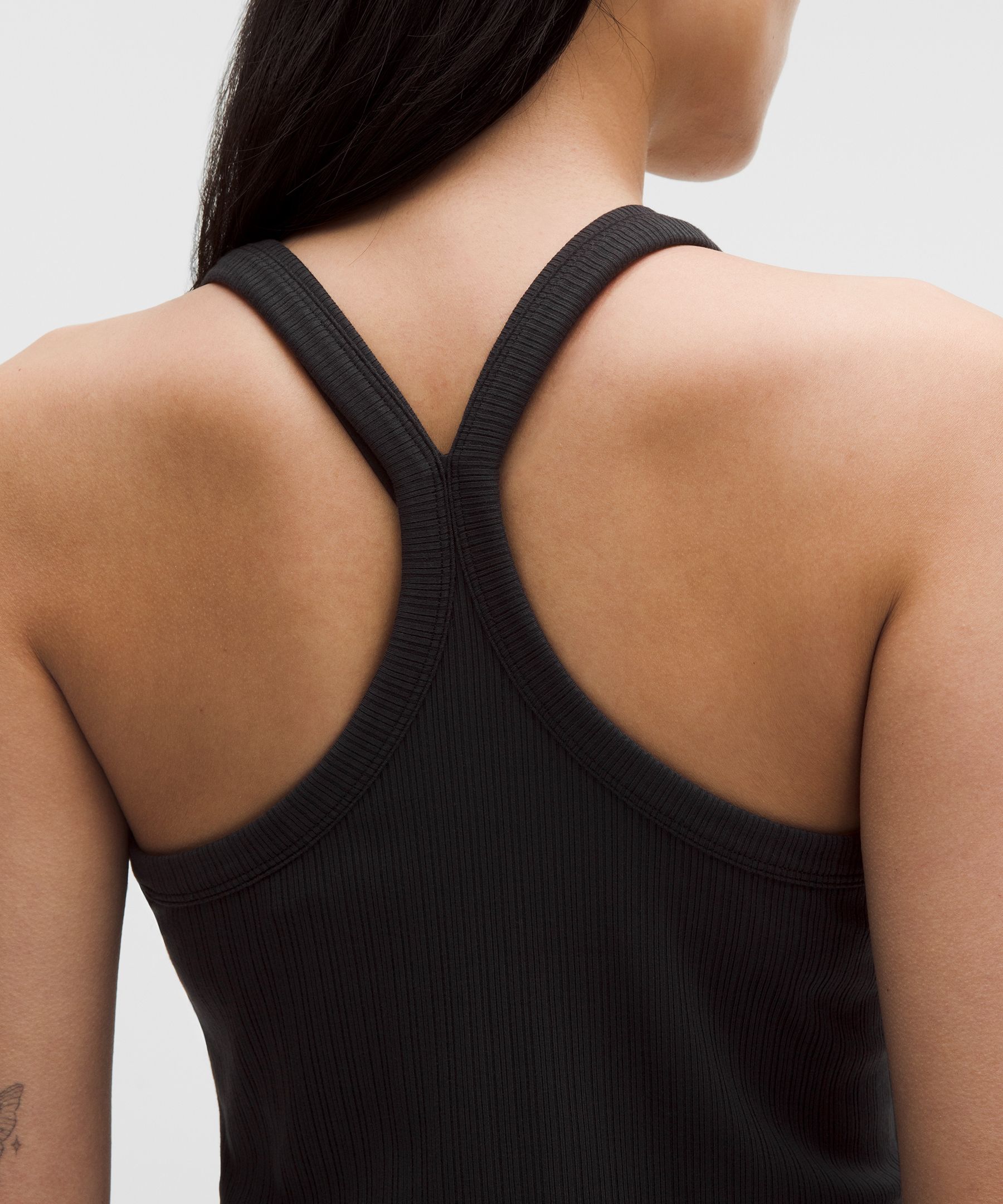 Hold Tight Micro-Rib Racerback Tank Top